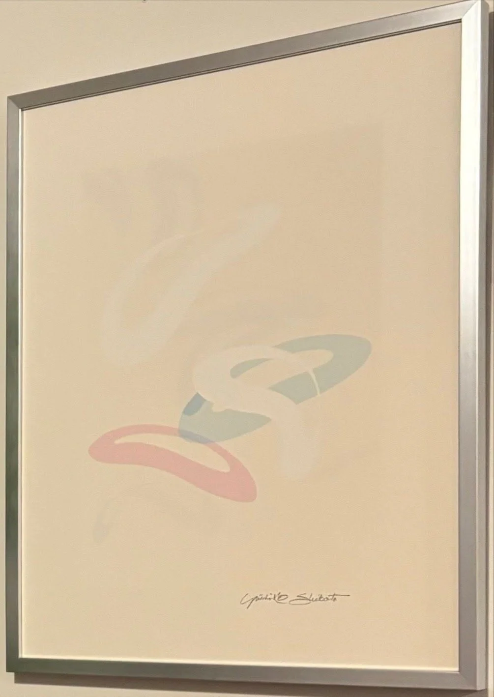 "System to Non-Conclusion" 1985-1988
Silk screen print
29" x 22"