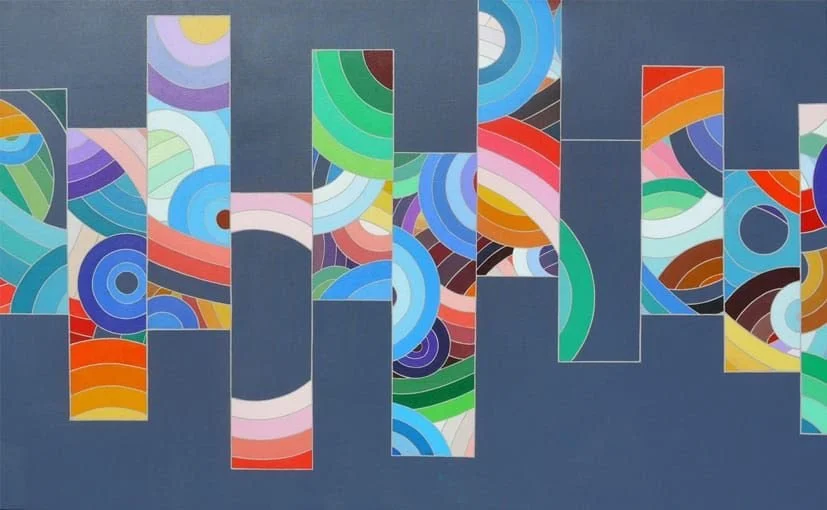 "Music Affair" 2014
Acrylic on canvas
36" x 58"