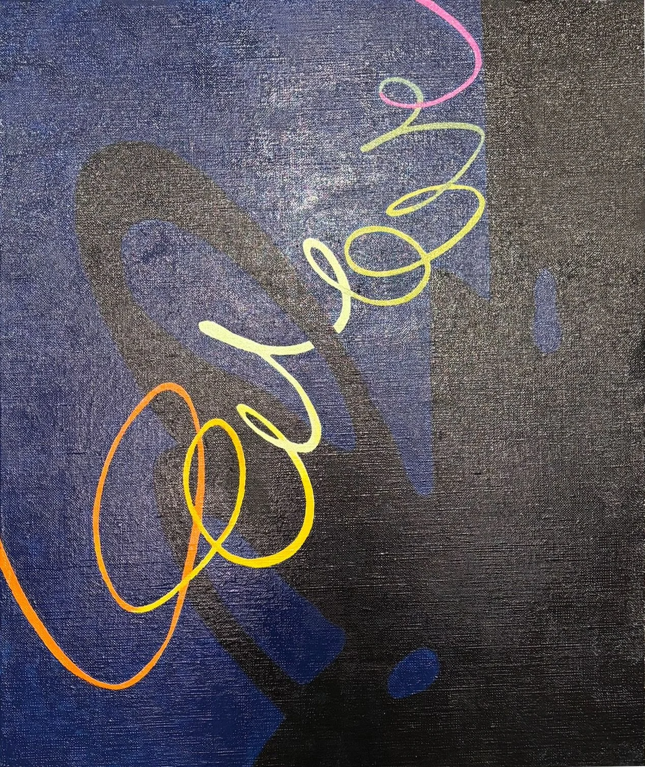 "Space and Light" 2025
Acrylic on canvas
18" x 15"