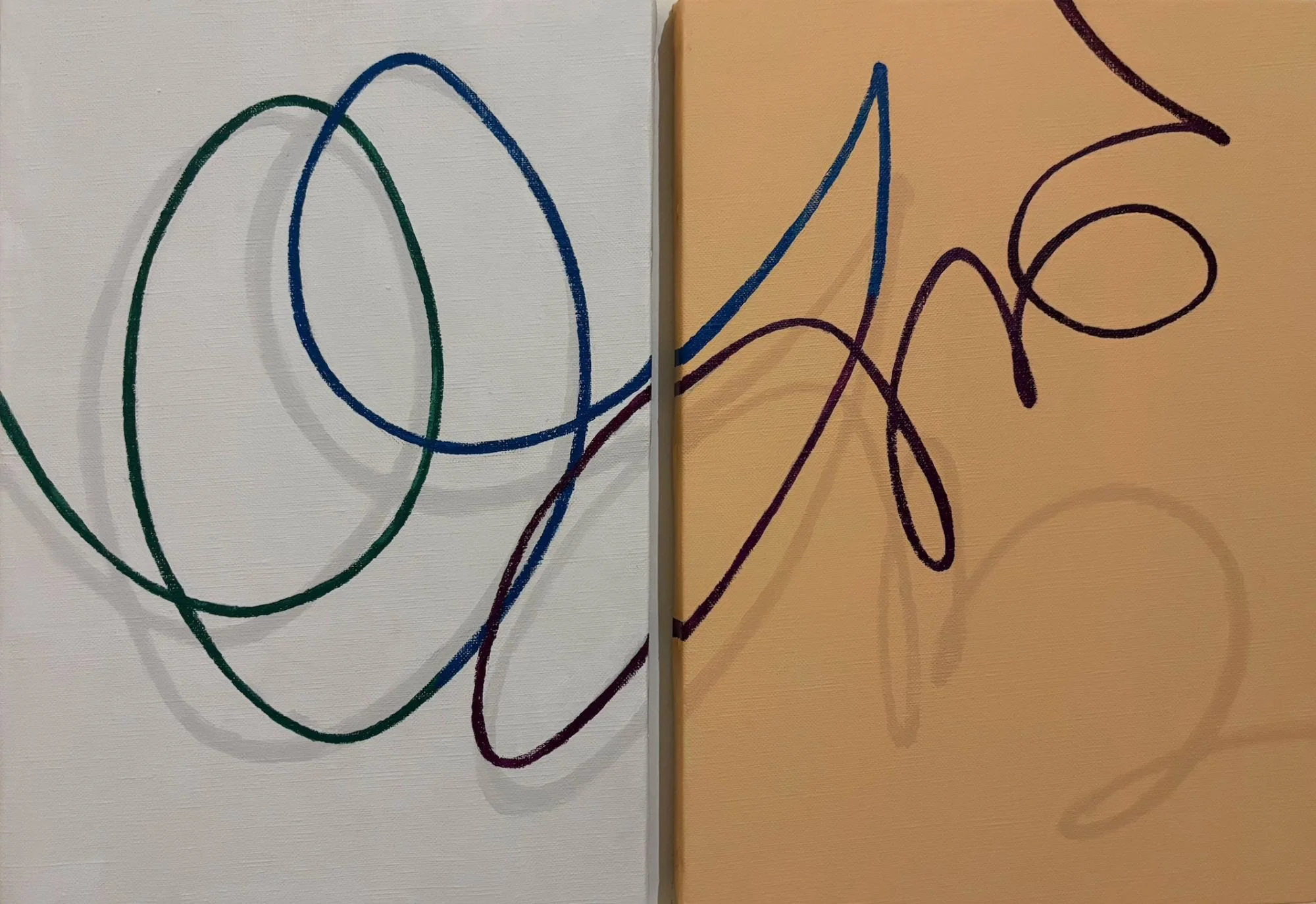 "Paradigm Change" 2025
Acrylic on canvas
13" x 19.5"