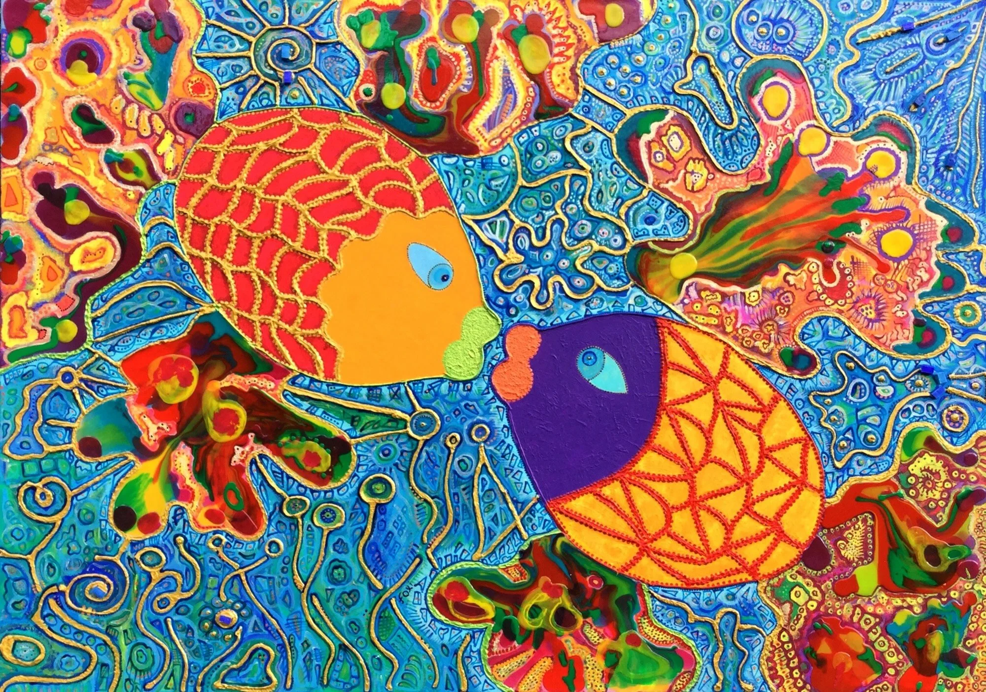 Uslada’s Art included in Power of Color 2021 curated publication