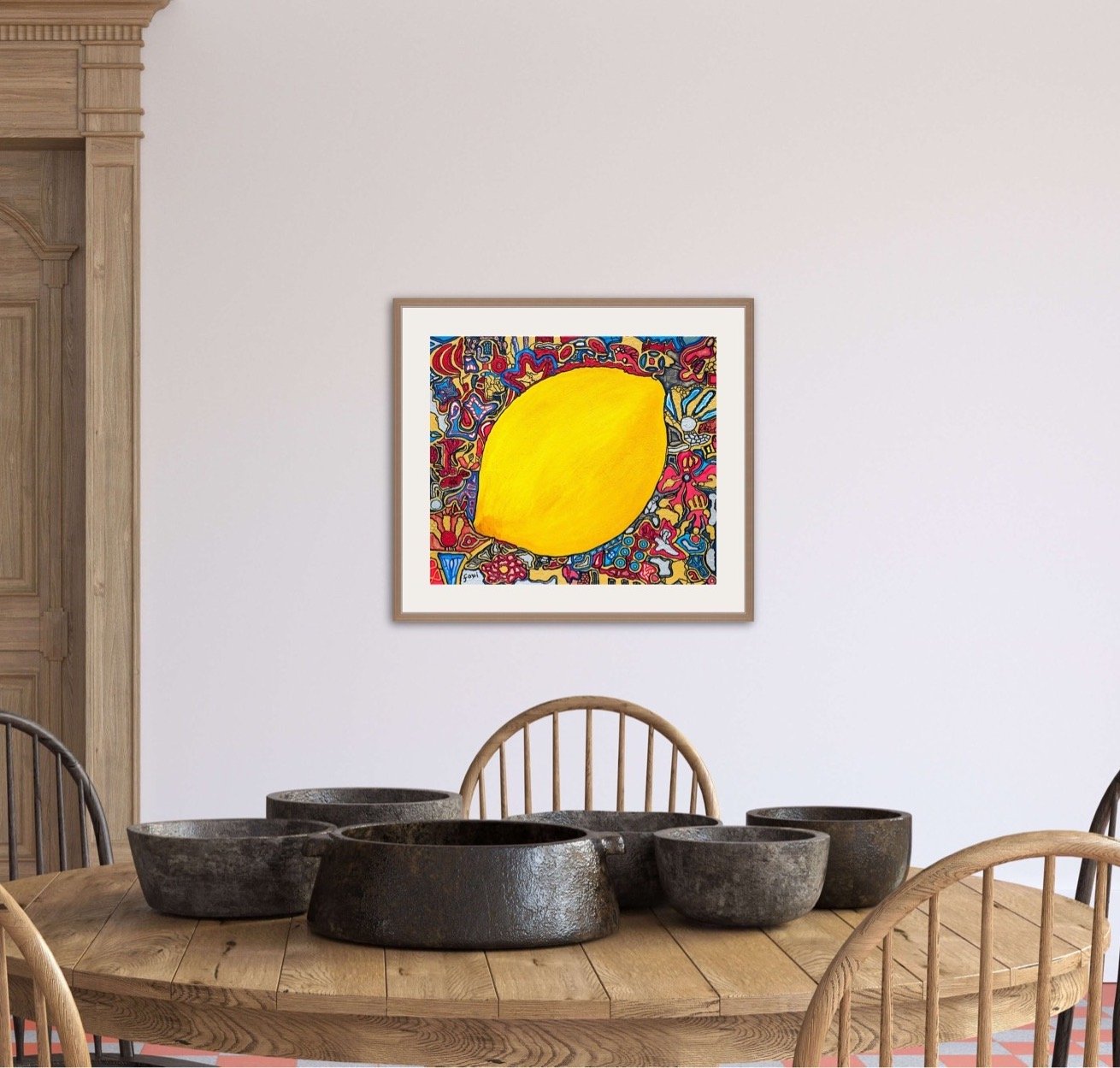 Forbidden Lemon limited edition print in situ small.jpeg