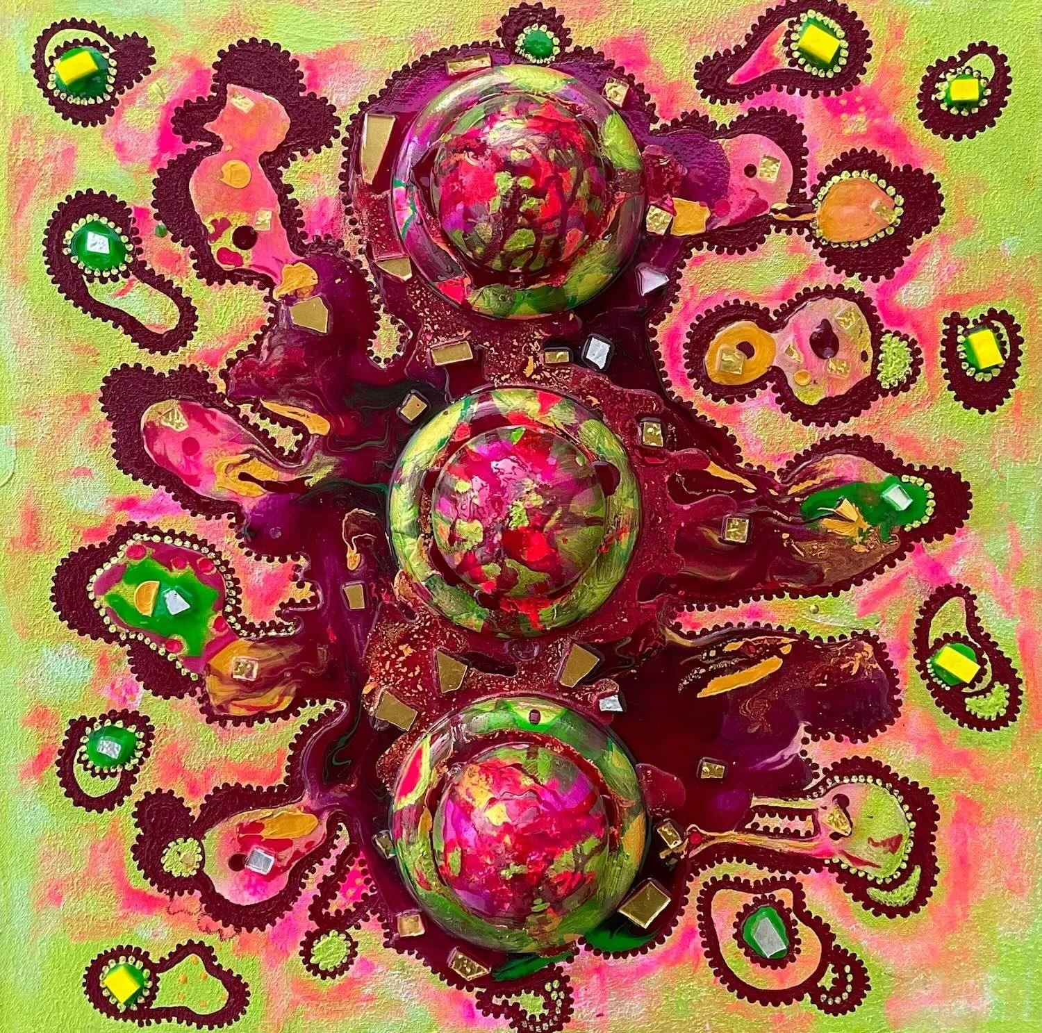 Birth of the Green Comet