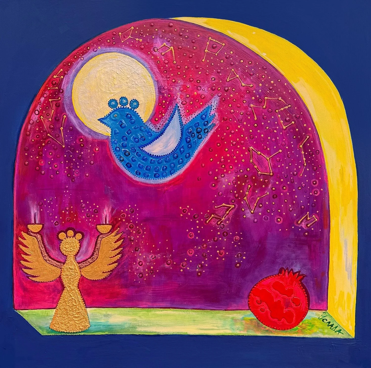 Uslada Interview Published in .ART Odyssey Healing Issue: "Dancing with the Divine"