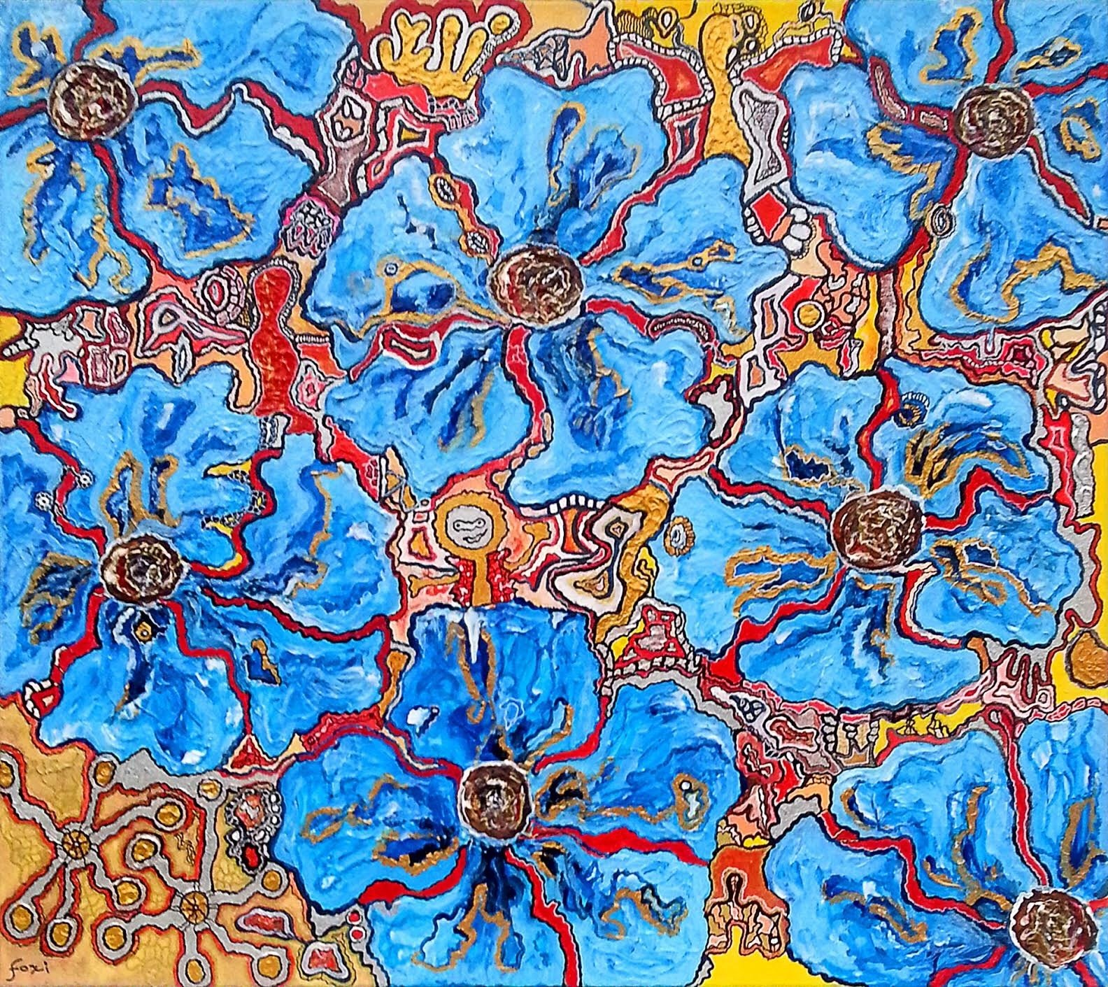 Uslada’s artworks selected for Summer 2022 issue of Goddess Arts Magazine