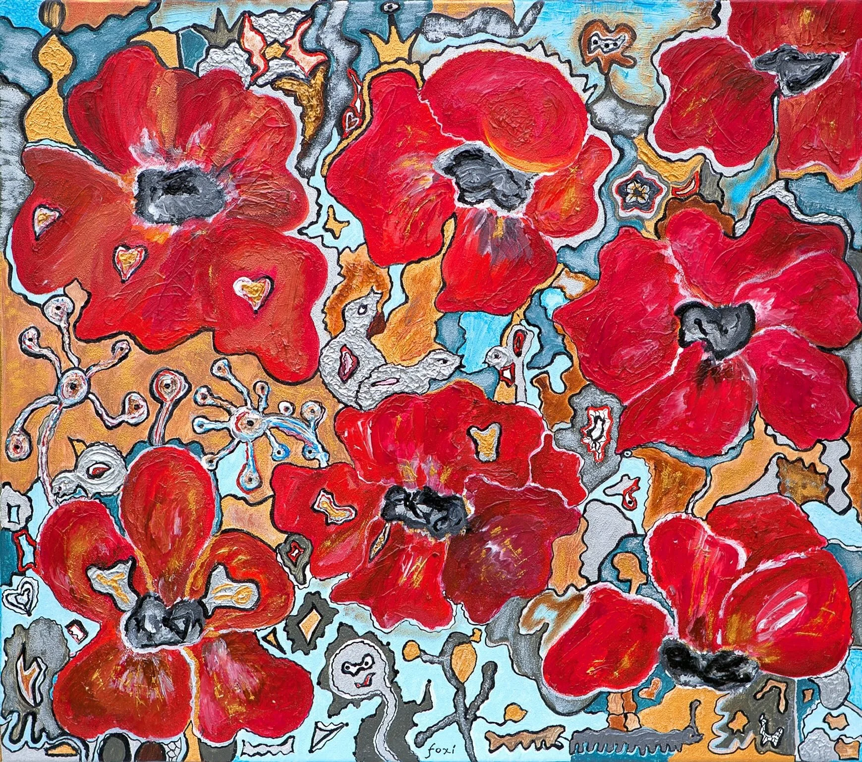 7x7 Red (private collection)