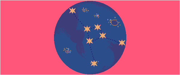 illustrations Edelyne - pixel dailies - 20180301 Cosmos.gif