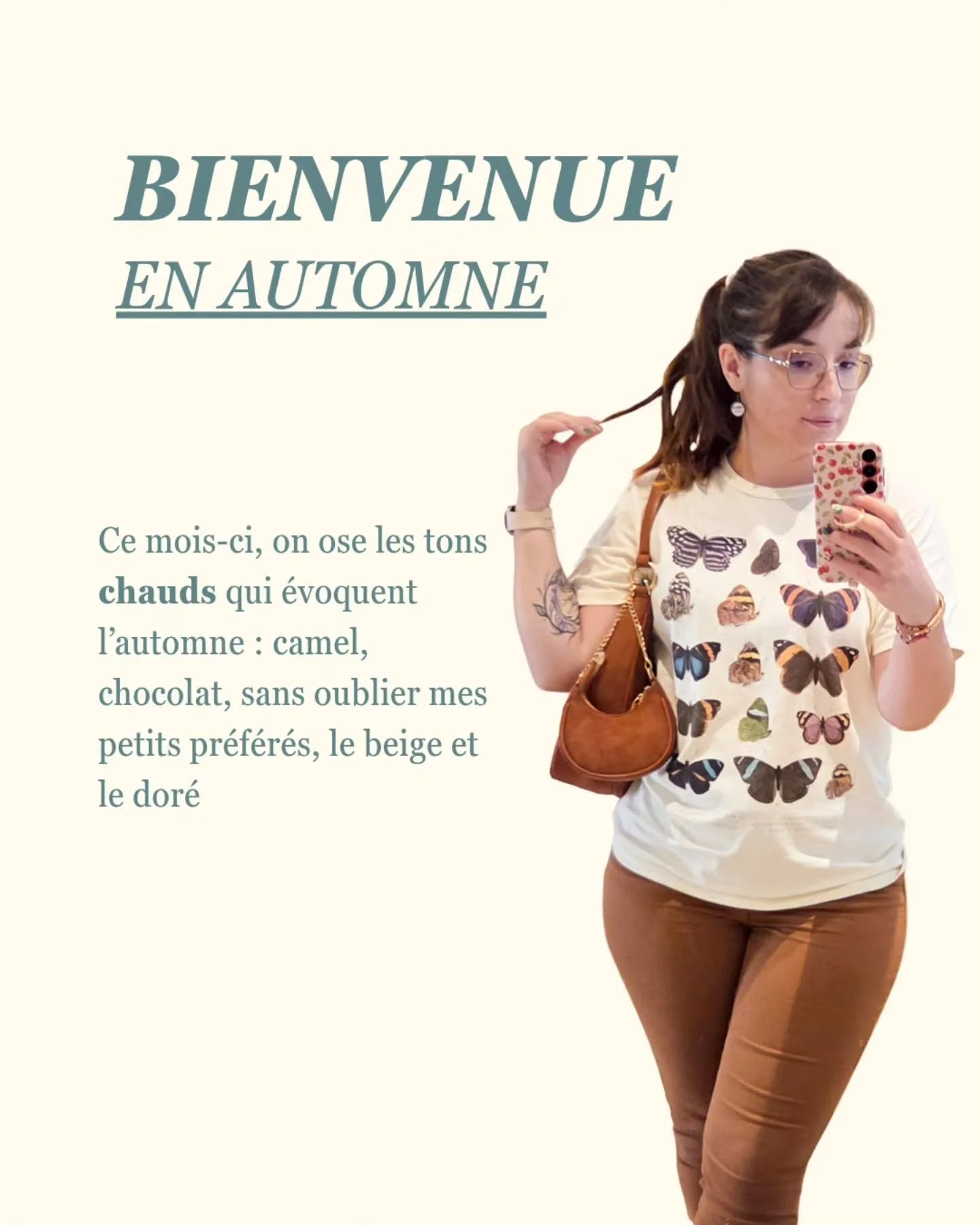 L'automne commence (enfin) à pointer le bout de son nez sur la Côte d'Azur 🍁
A défaut de pulls, j'ai au moins commencé à ressortir les chemisiers et vestes légères
Pour ma part, j'aime bien ce format