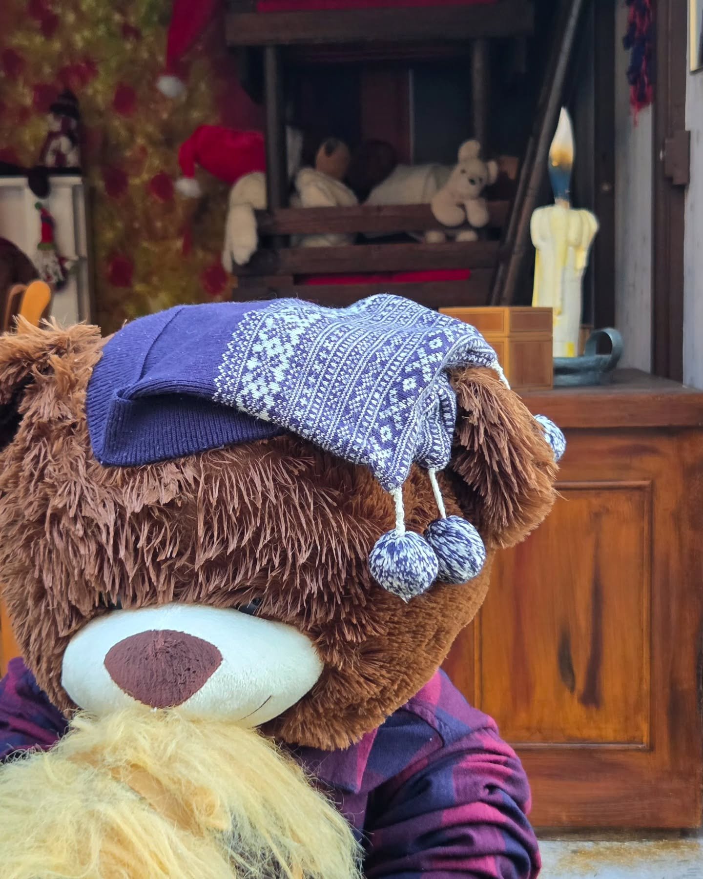 Comme chaque ann&eacute;e &agrave; la p&eacute;riode de No&euml;l, les Jardins Biov&egrave;s se transforment en v&eacute;ritables paysages de contes de f&eacute;e 🩷

Oursons malicieux et gourmandises d&eacute;corent les all&eacute;es, pour le plaisi