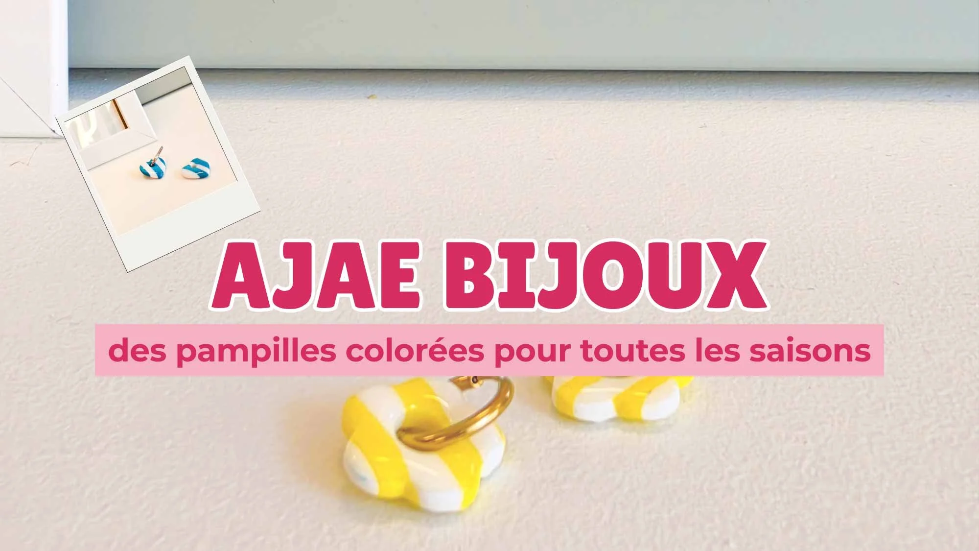 Des boucles d’oreille colorées avec AJAÉ BIJOUX à Menton