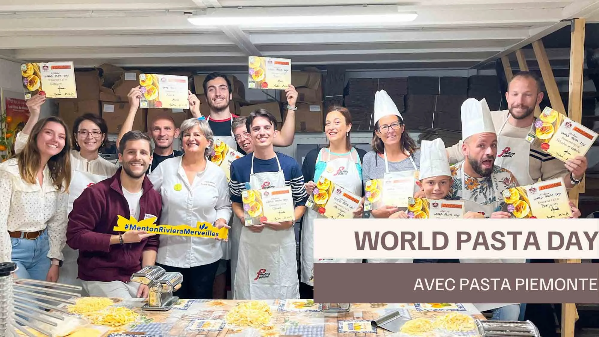 World Pasta Day avec Pasta Piemonte
