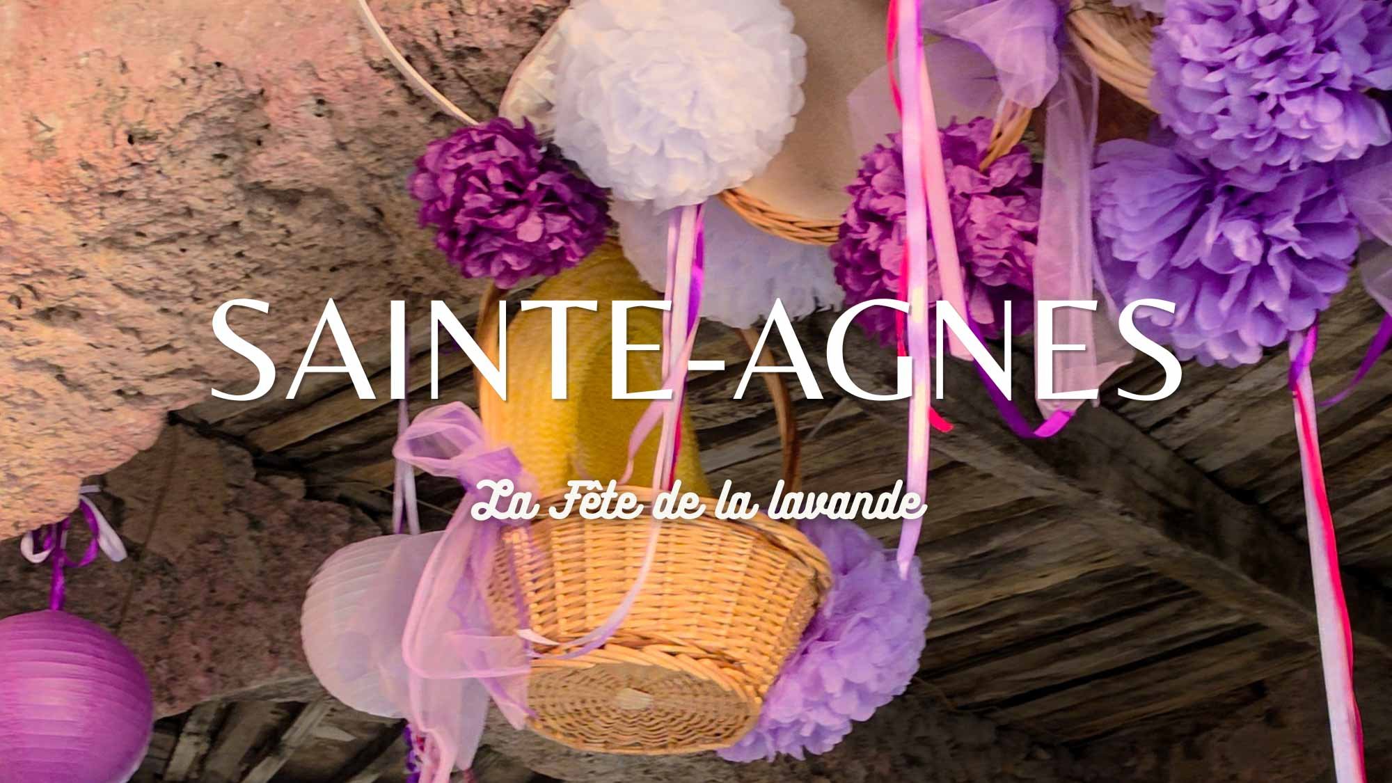 Fête de la lavande à Sainte-Agnes&nbsp;