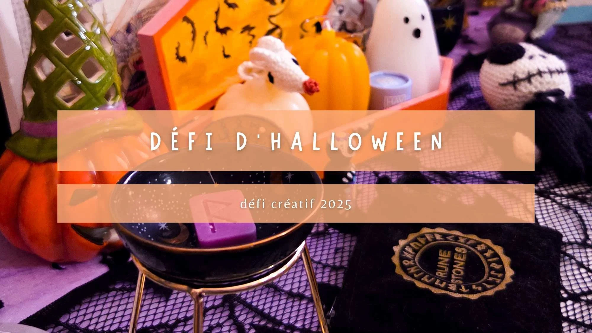 Défi  créatif d’Halloween 2025