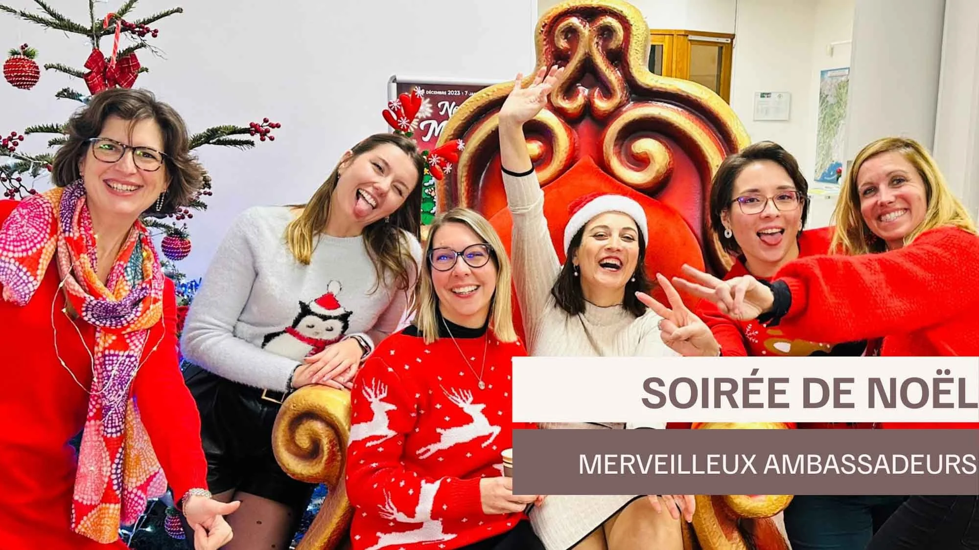 Soirée de Noël des Merveilleux Ambassadeurs