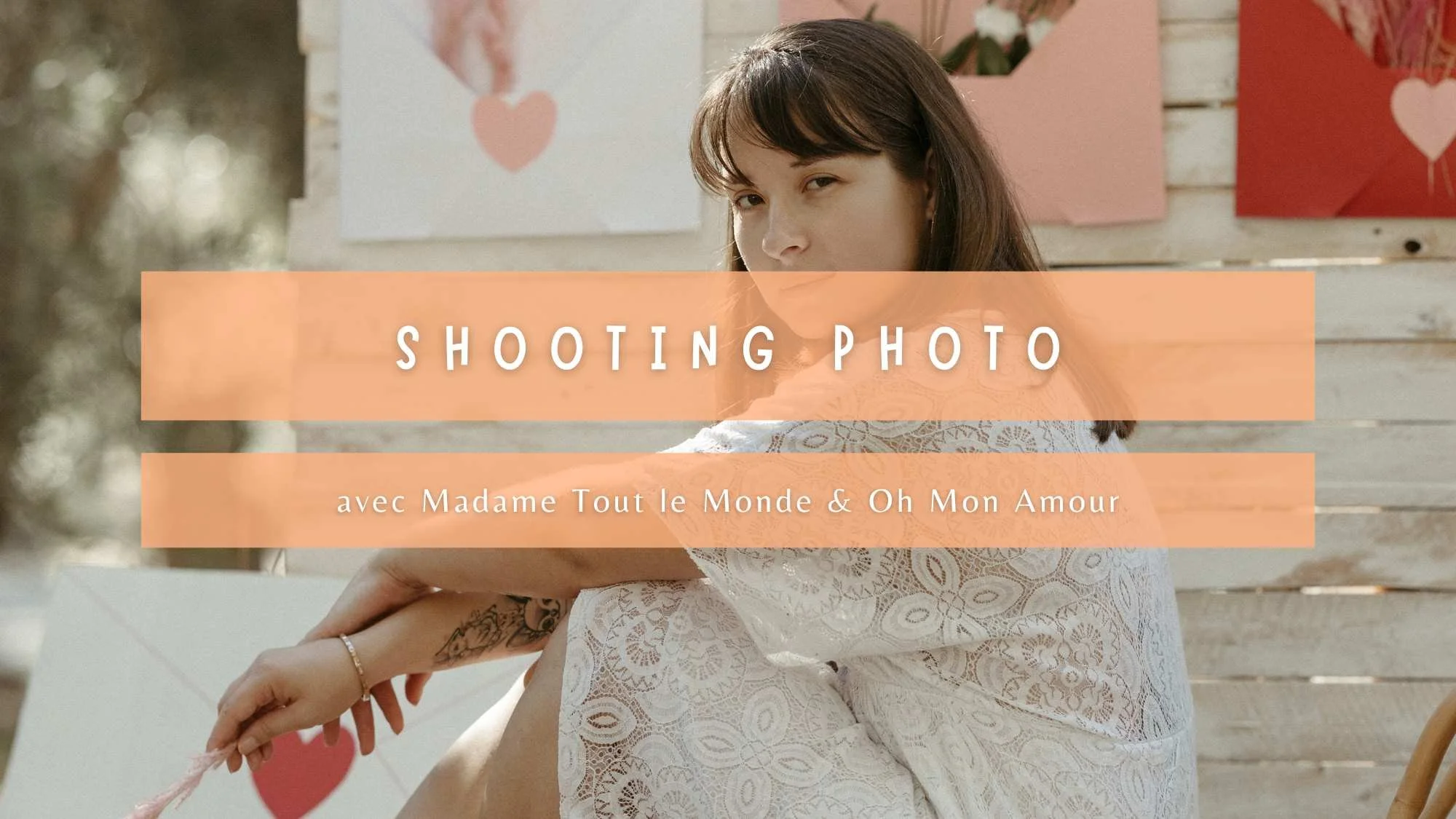 A cœur ouvert - shooting photo à Menton