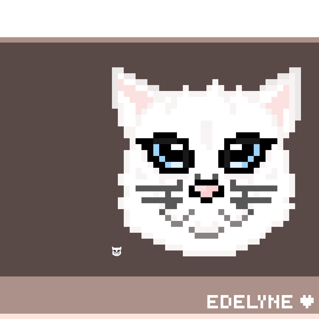 illustrations Edelyne - pixel dailies - 2022 12 11 feline.png