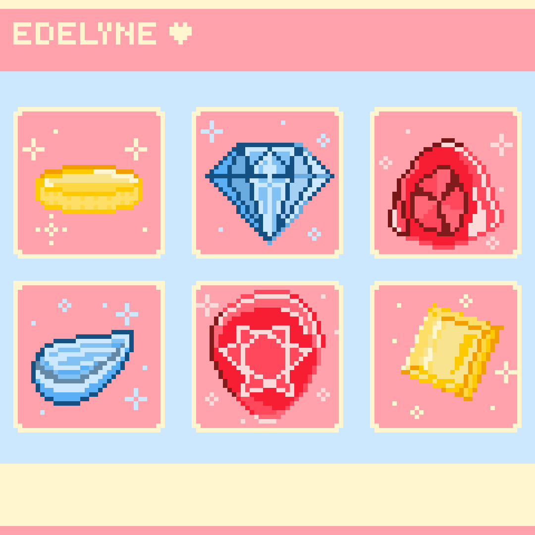 illustrations Edelyne - pixel dailies - 2022 06 06 wealth.png