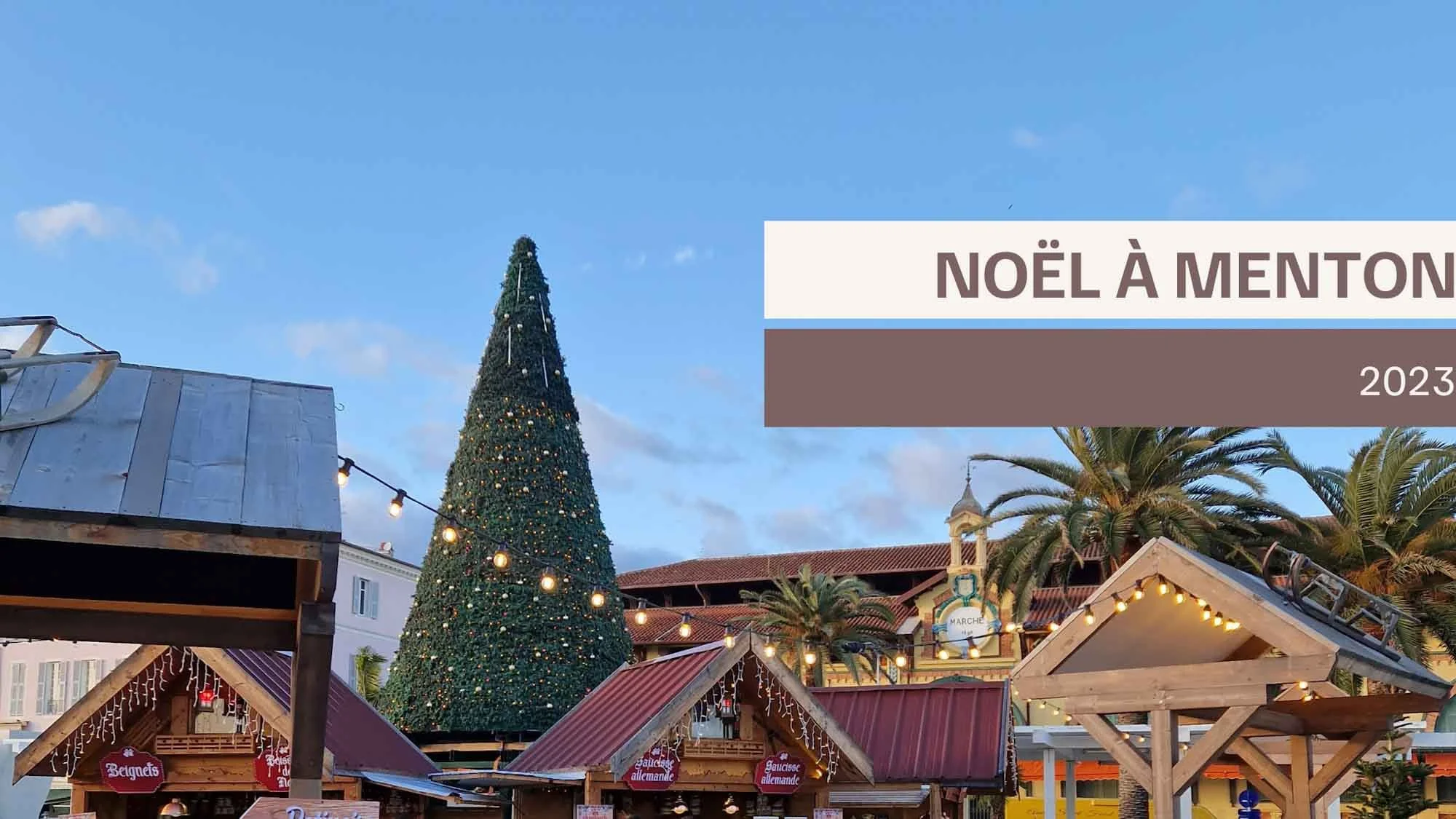Noël à Menton