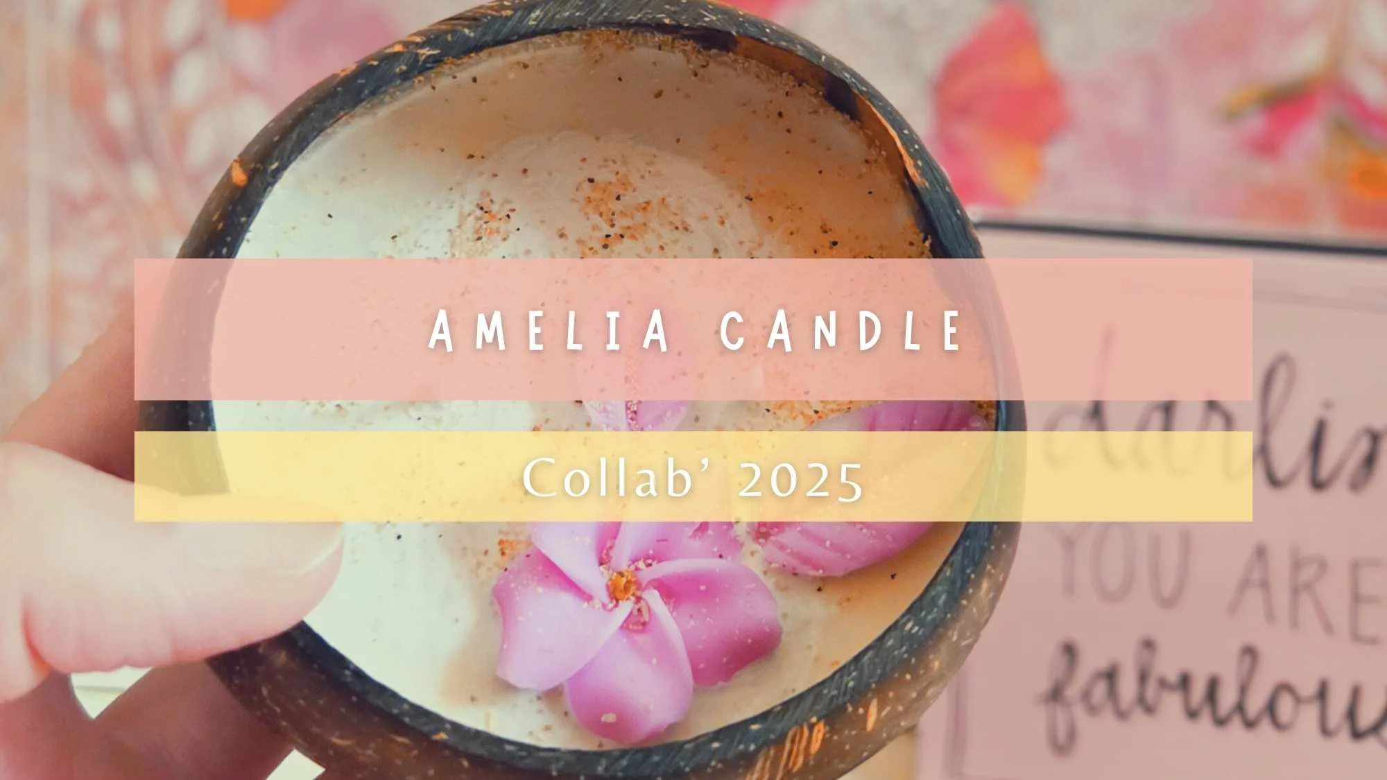 Amélia Candle : bougies sensorielles à Menton