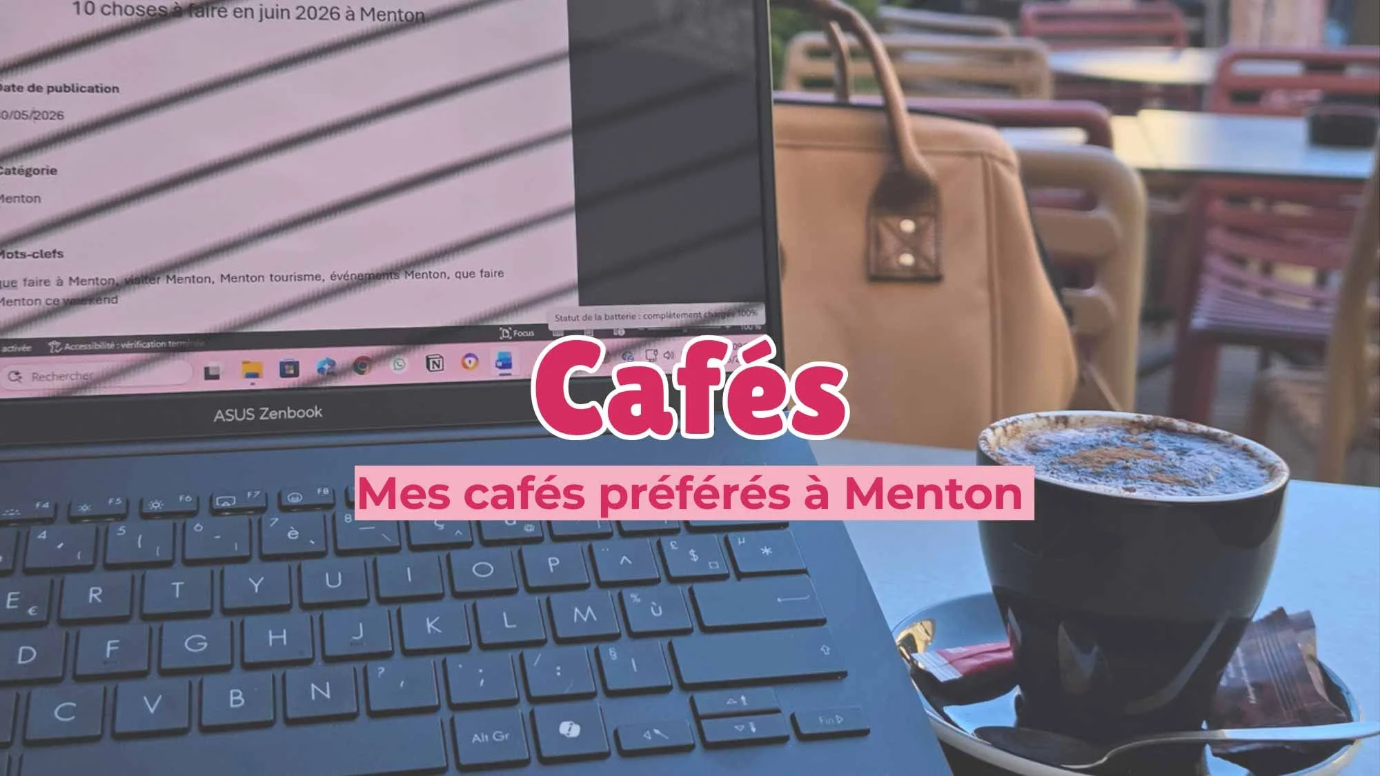 Mes cafés préférés à Menton&nbsp;