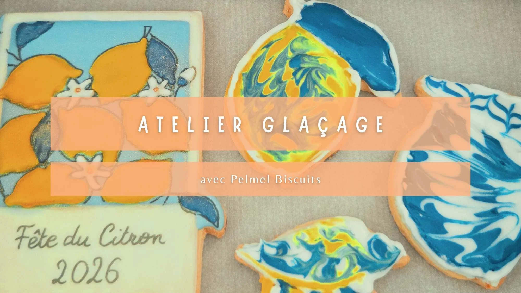 Atelier biscuit – initiation au glaçage avec Pelmel Biscuits