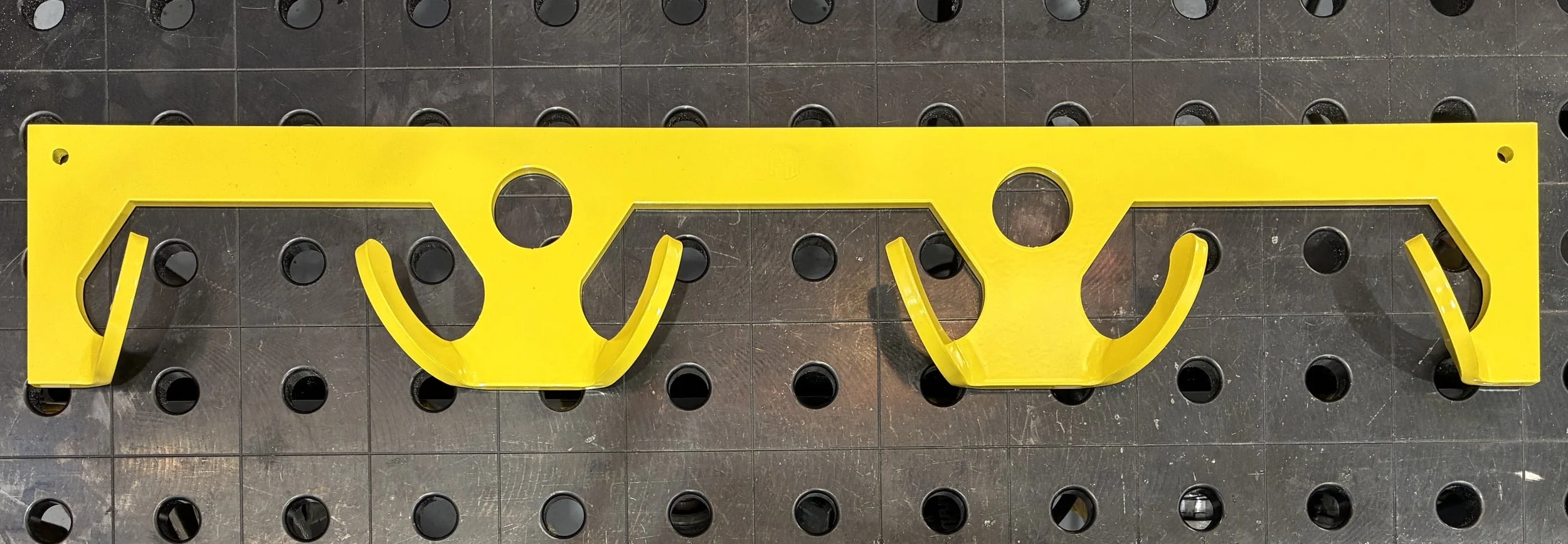 6 Place Rack  Yellow