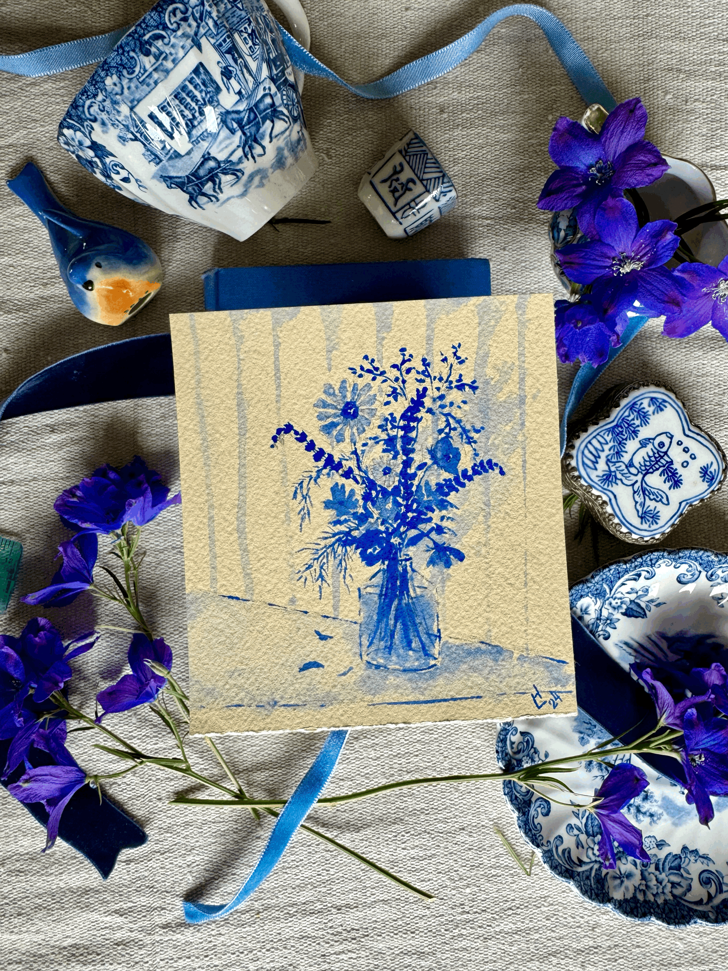 Blue Bouquet 2