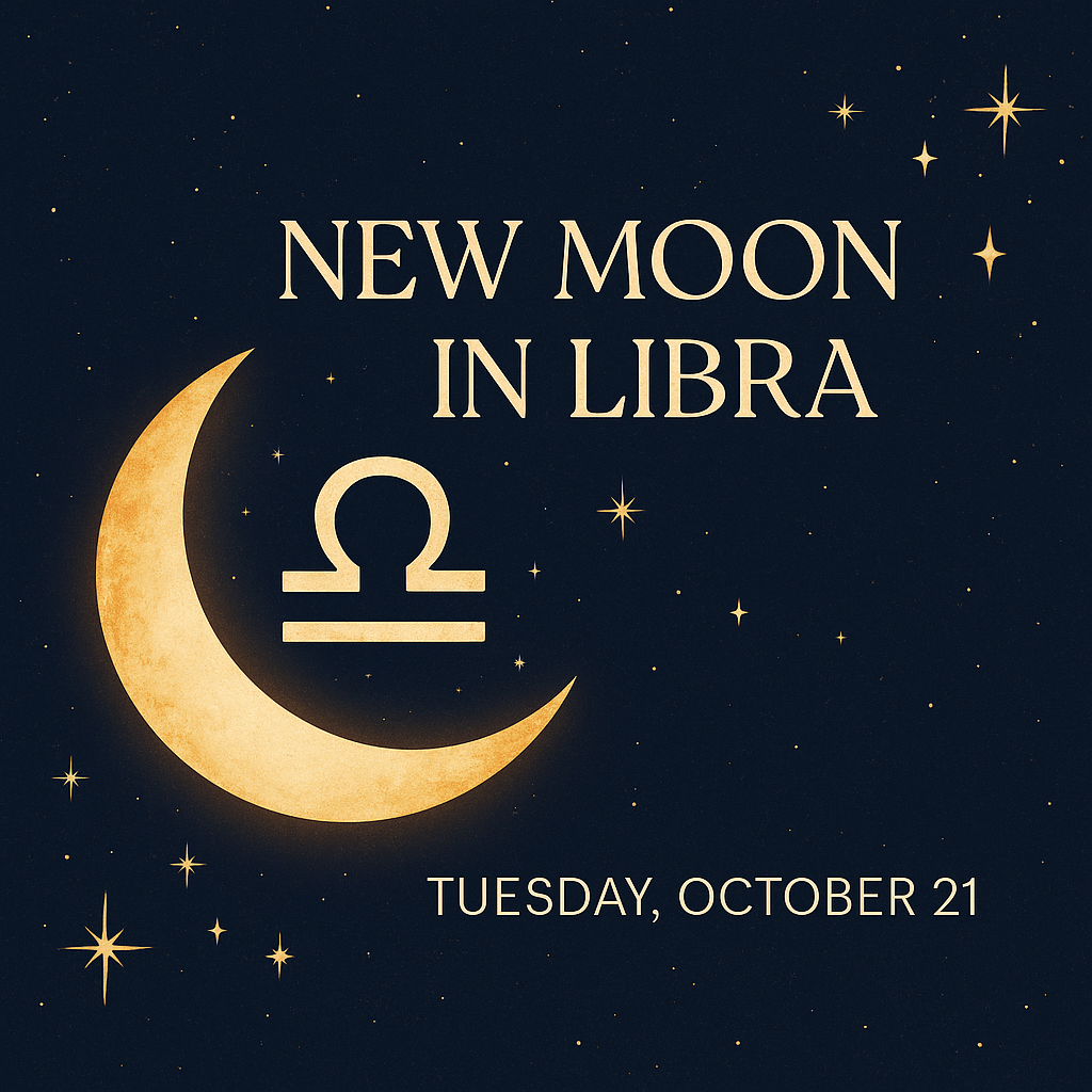 🌑 New Moon in Libra: Balance & Beginnings