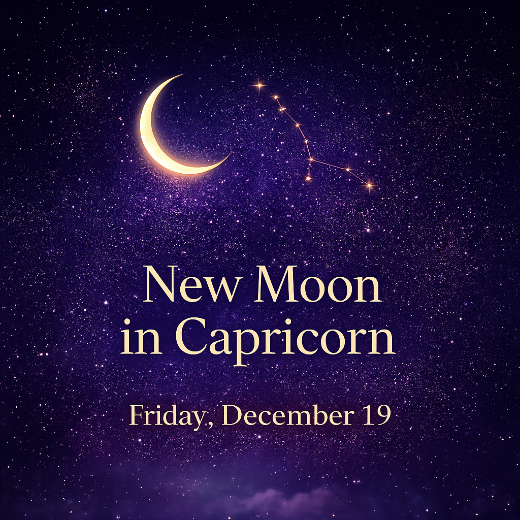New Moon in Capricorn