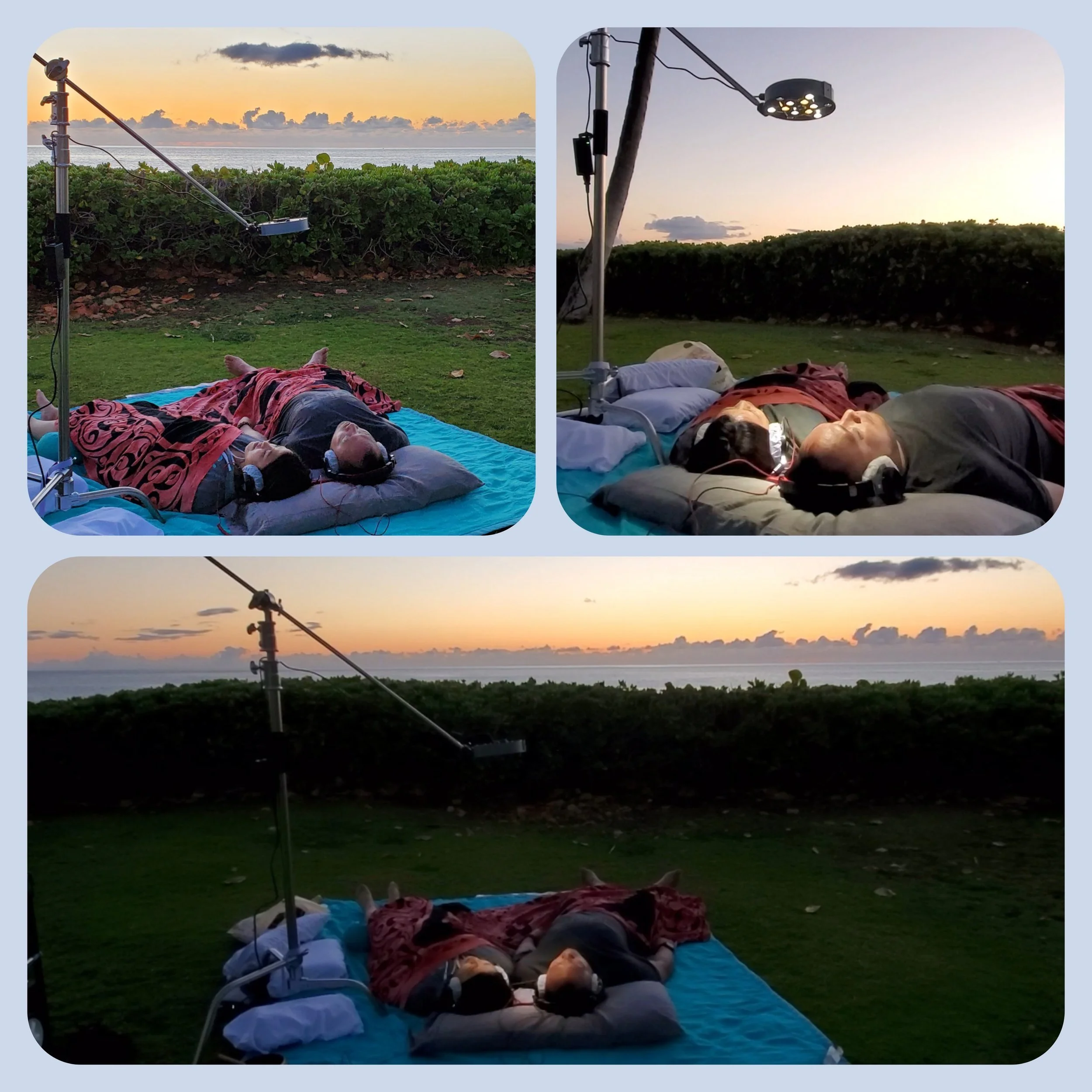 Mobile service by the beach.