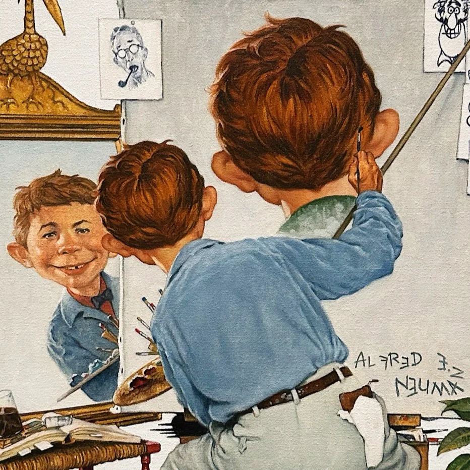 Norman Rockwell Gone Mad