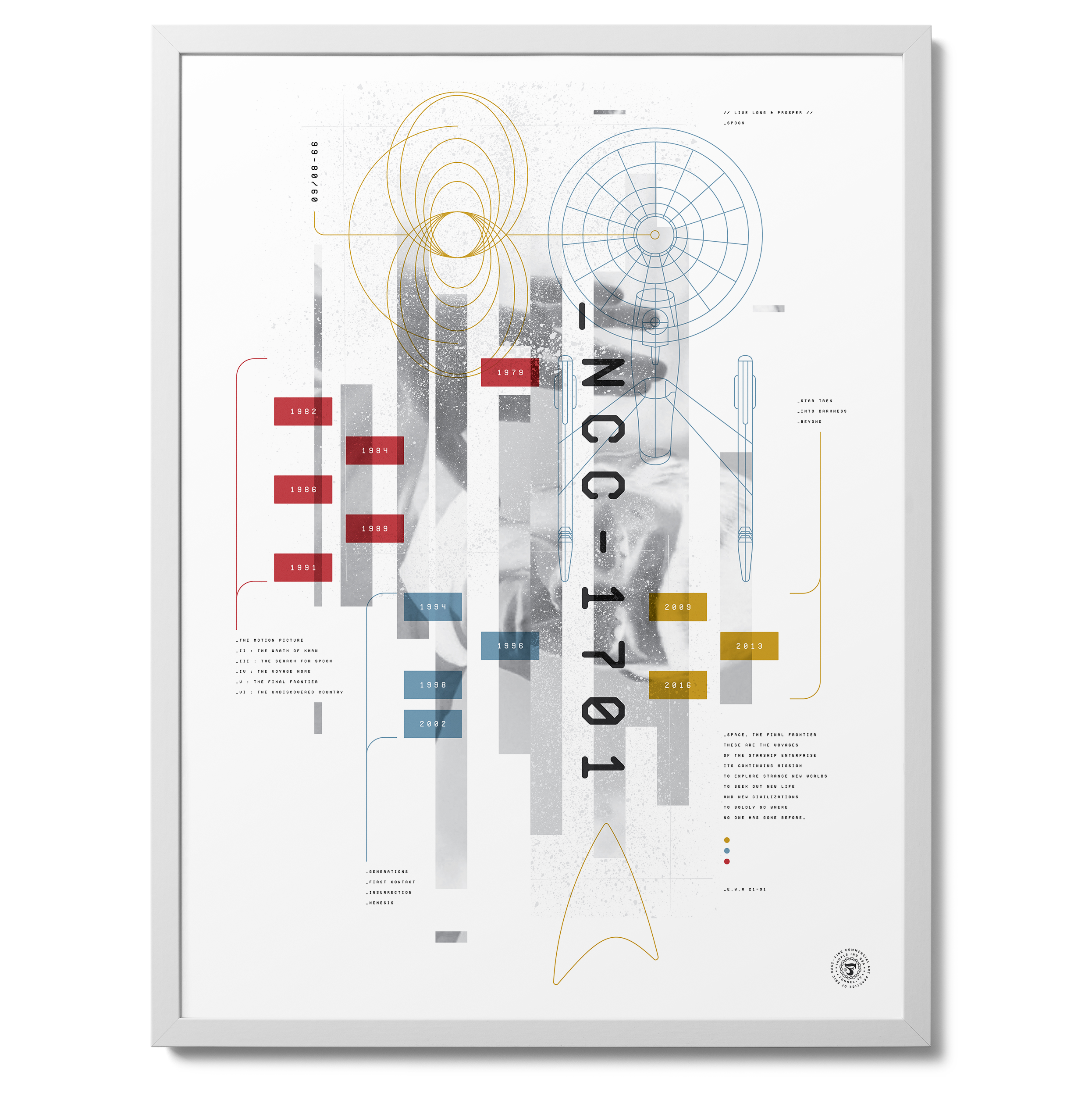 STAR TREK UNIVERSE : LIGHT SPEED | POSTER