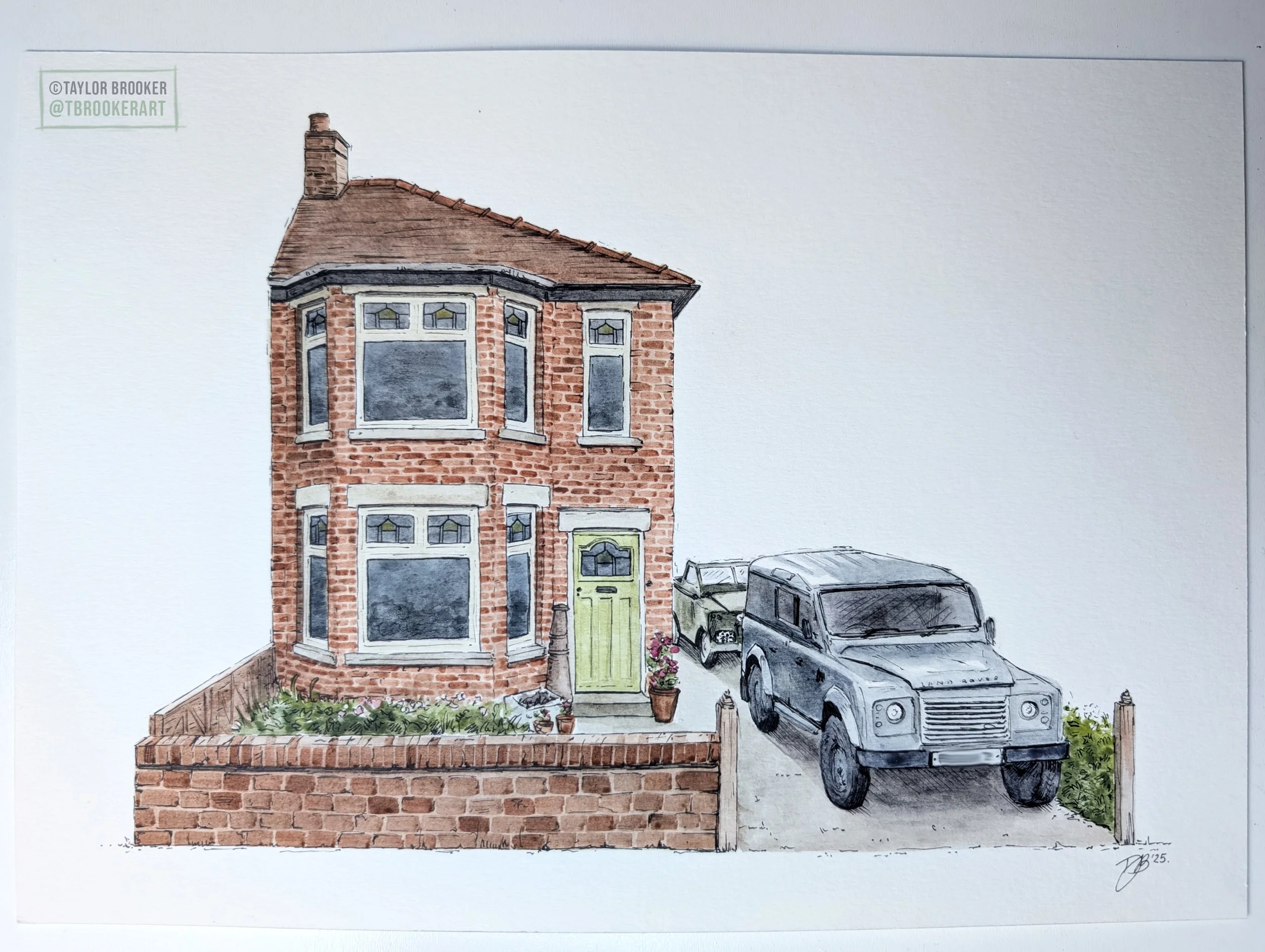 House in Watercolour (Personal, 2025)