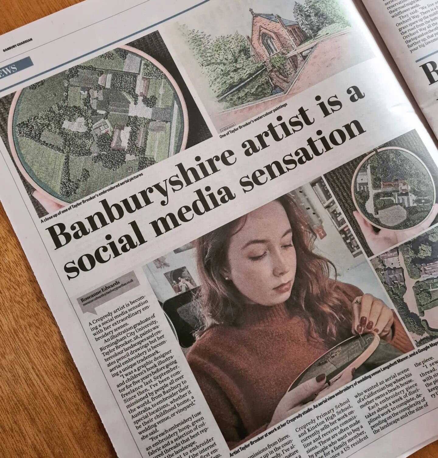 I'm in the newspaper! 💫
The last time I was in it was 20 years ago when there was a duck at my school 😭 (swipe for the photo). I loved making art back then, so it's funny to be back in the paper with my art all this time later! 🎨
.
.
#art #artist 