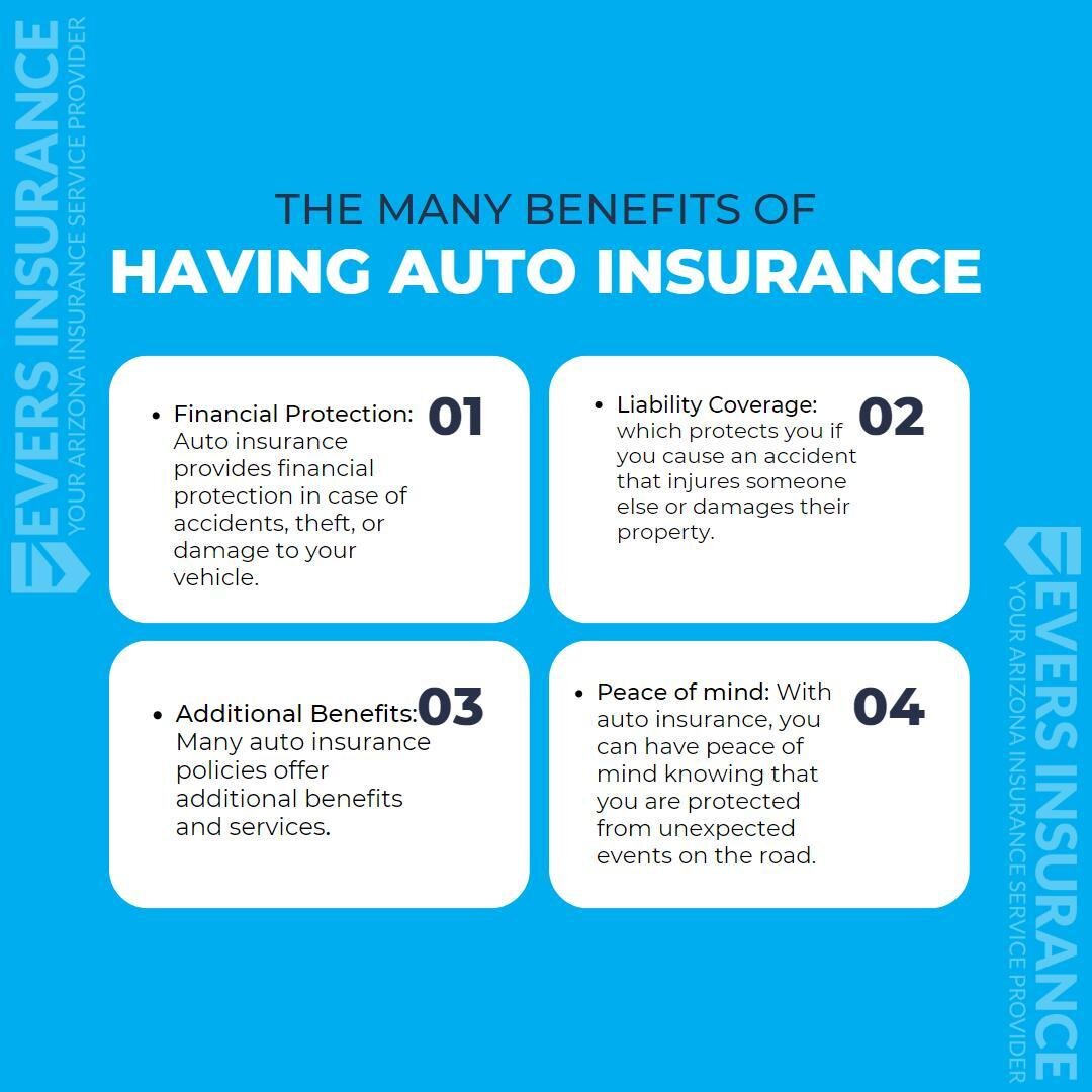 Stay protected on the road with auto insurance! 🚗✨ From unexpected accidents to theft or damage, auto insurance offers peace of mind and financial security. Enjoy benefits like coverage for repairs, medical expenses, and legal liabilities. Don't tak