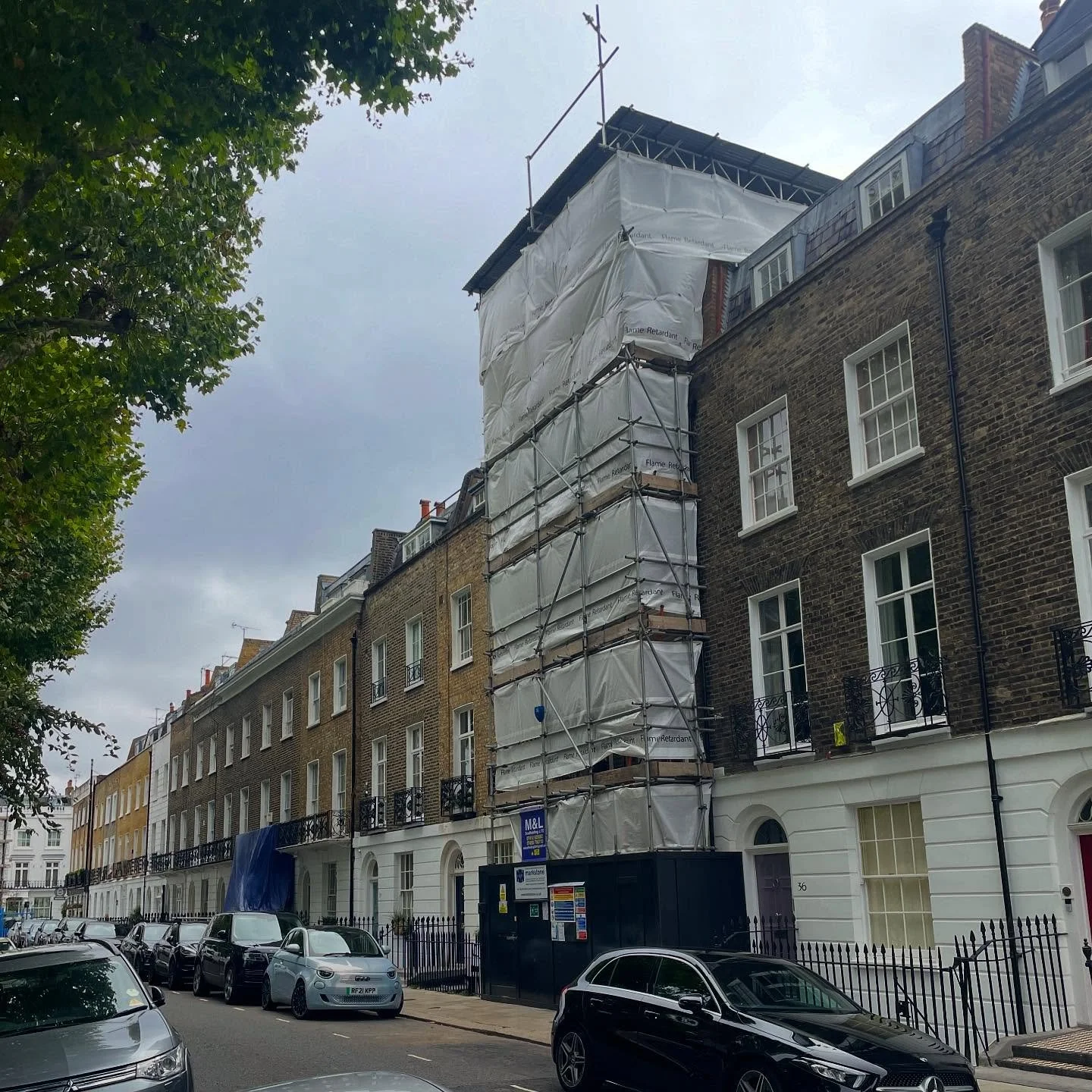 We&rsquo;ve been on the road a bit lately, so probably time for a few updates.

First up we&rsquo;ve been working on a couple of projects in Chelsea with @hackettholland including this major townhouse refurb in Pembroke Square. 

It&rsquo;s getting a