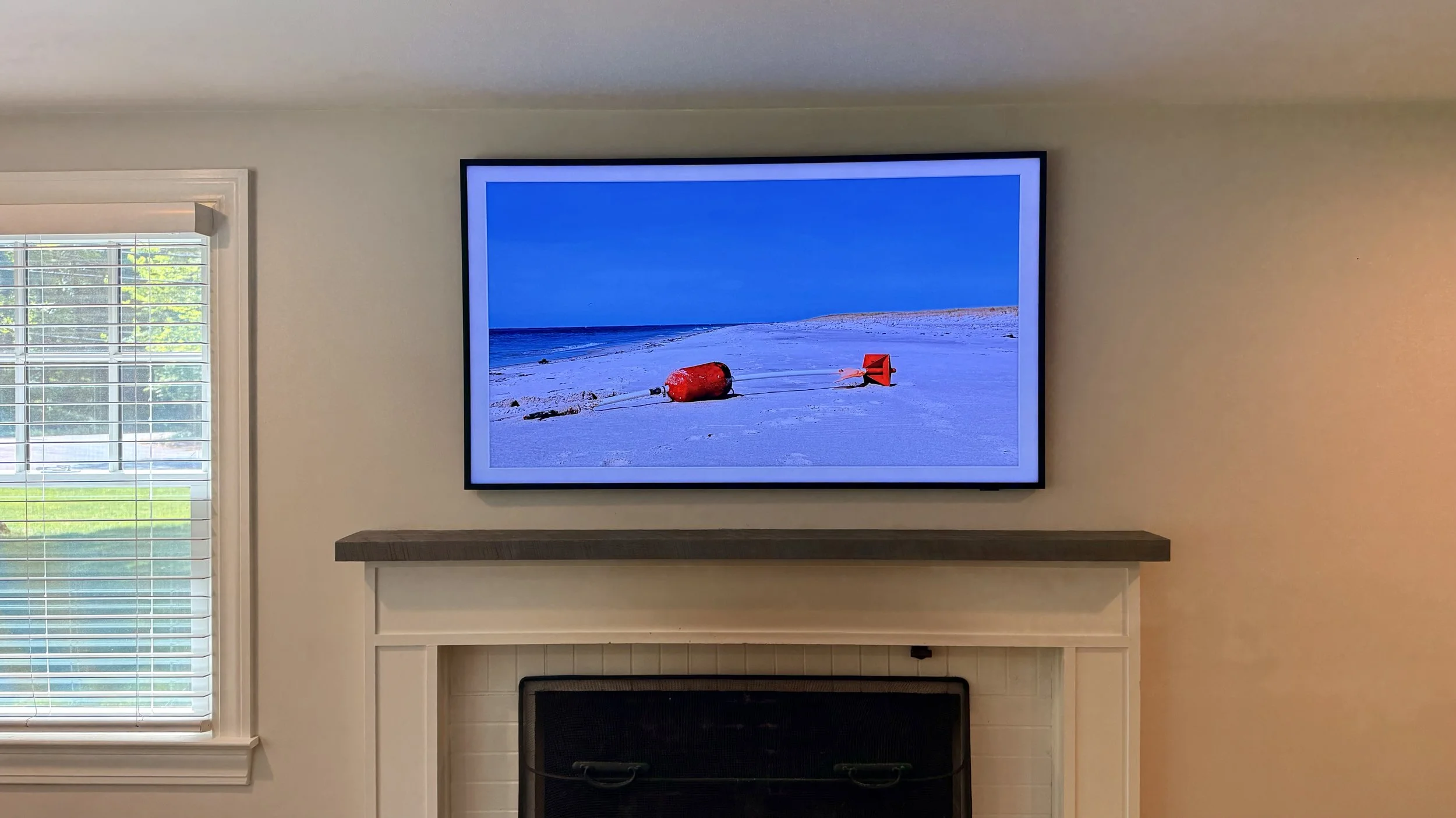 Samsung Frame TV installation. Marshfield, MA