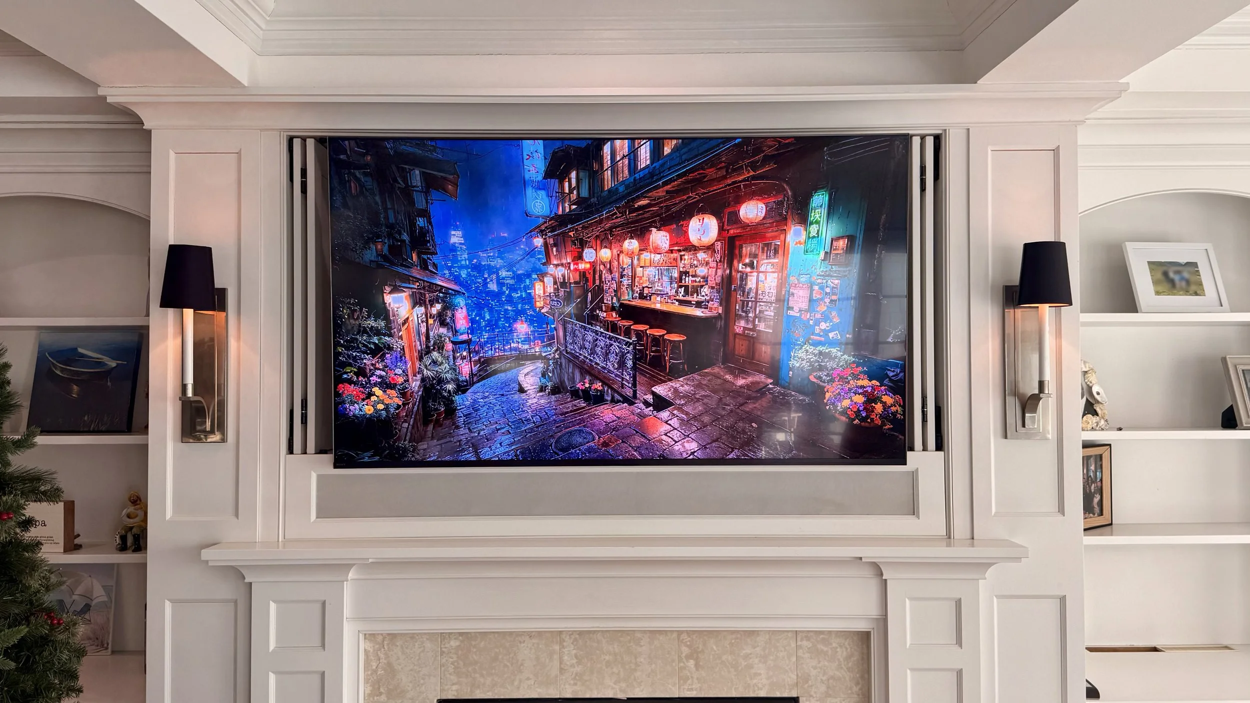 Sony Bravia 7 HDTV install in Scituate, MA