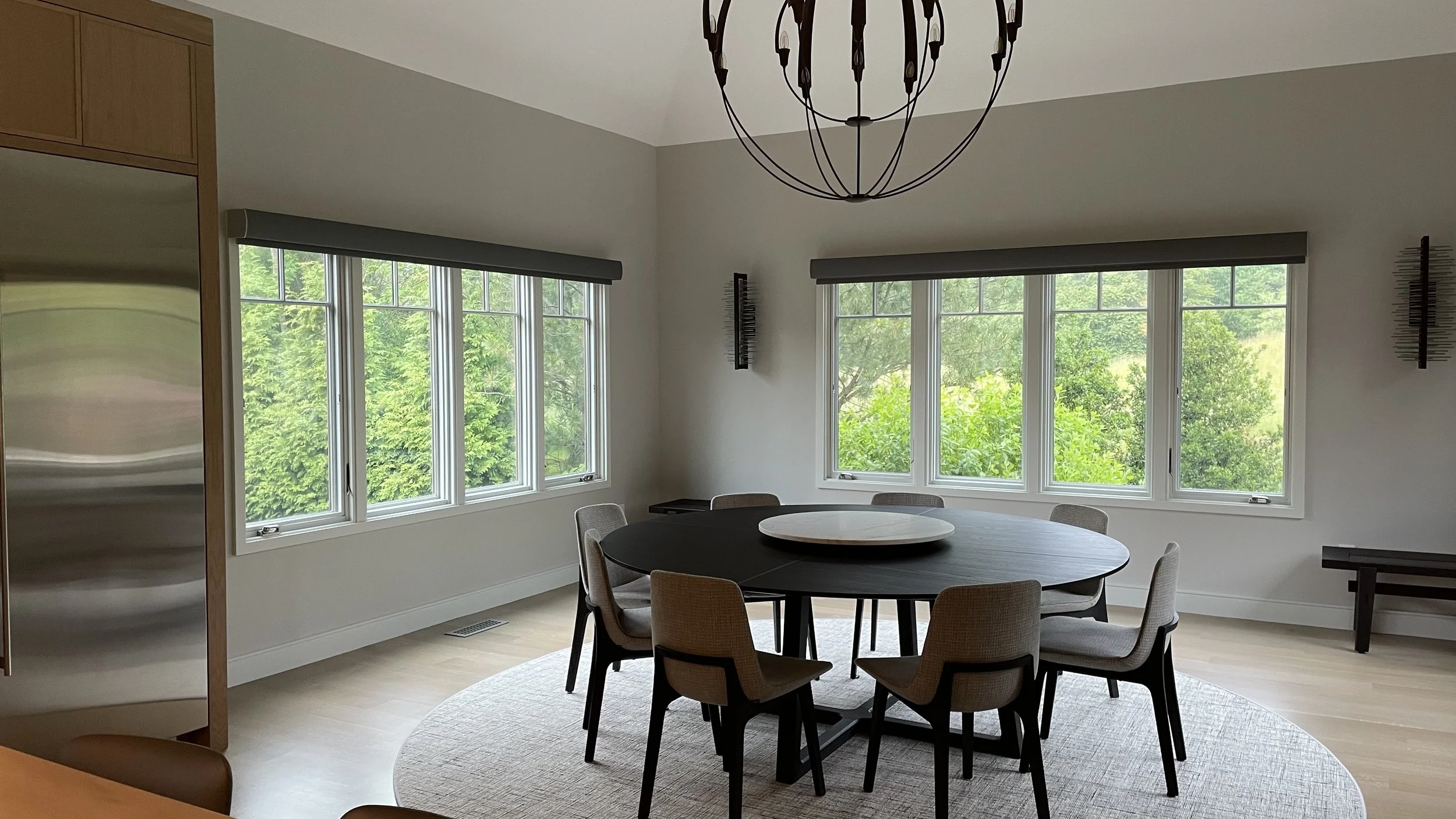 Lutron motorized shades in Hingham, MA