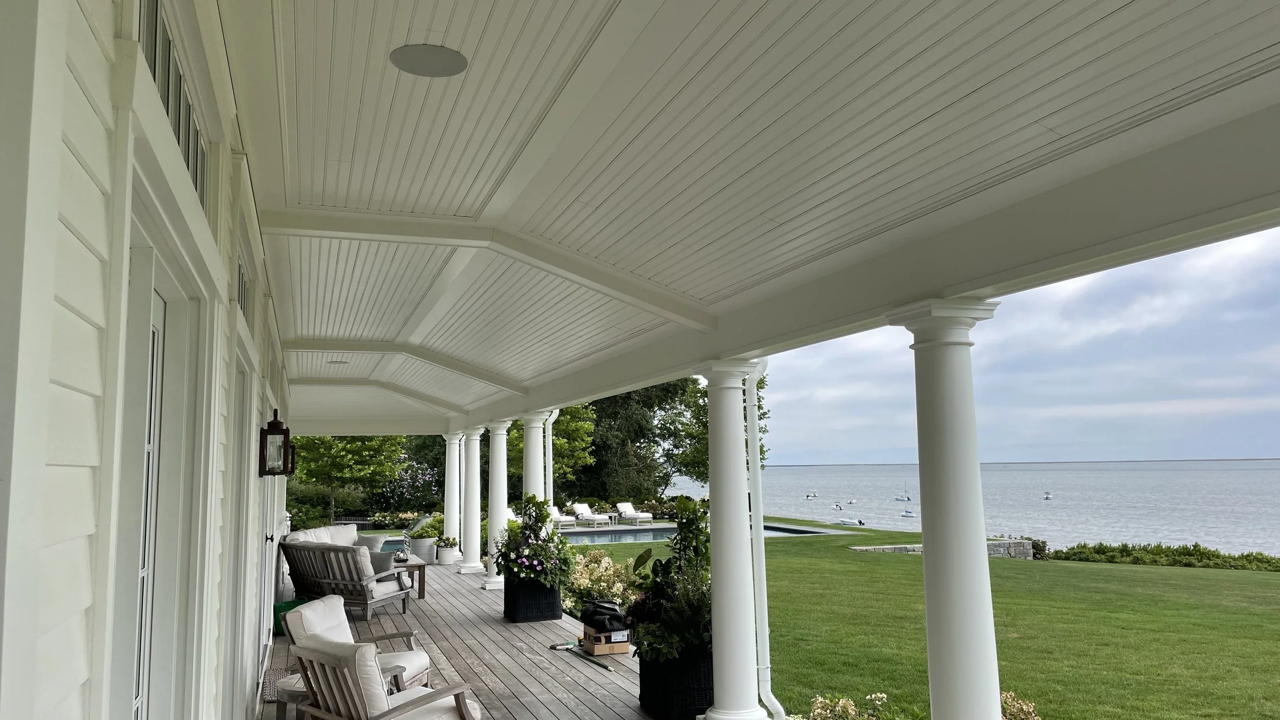 Exterior audio system in South Duxbury, MA