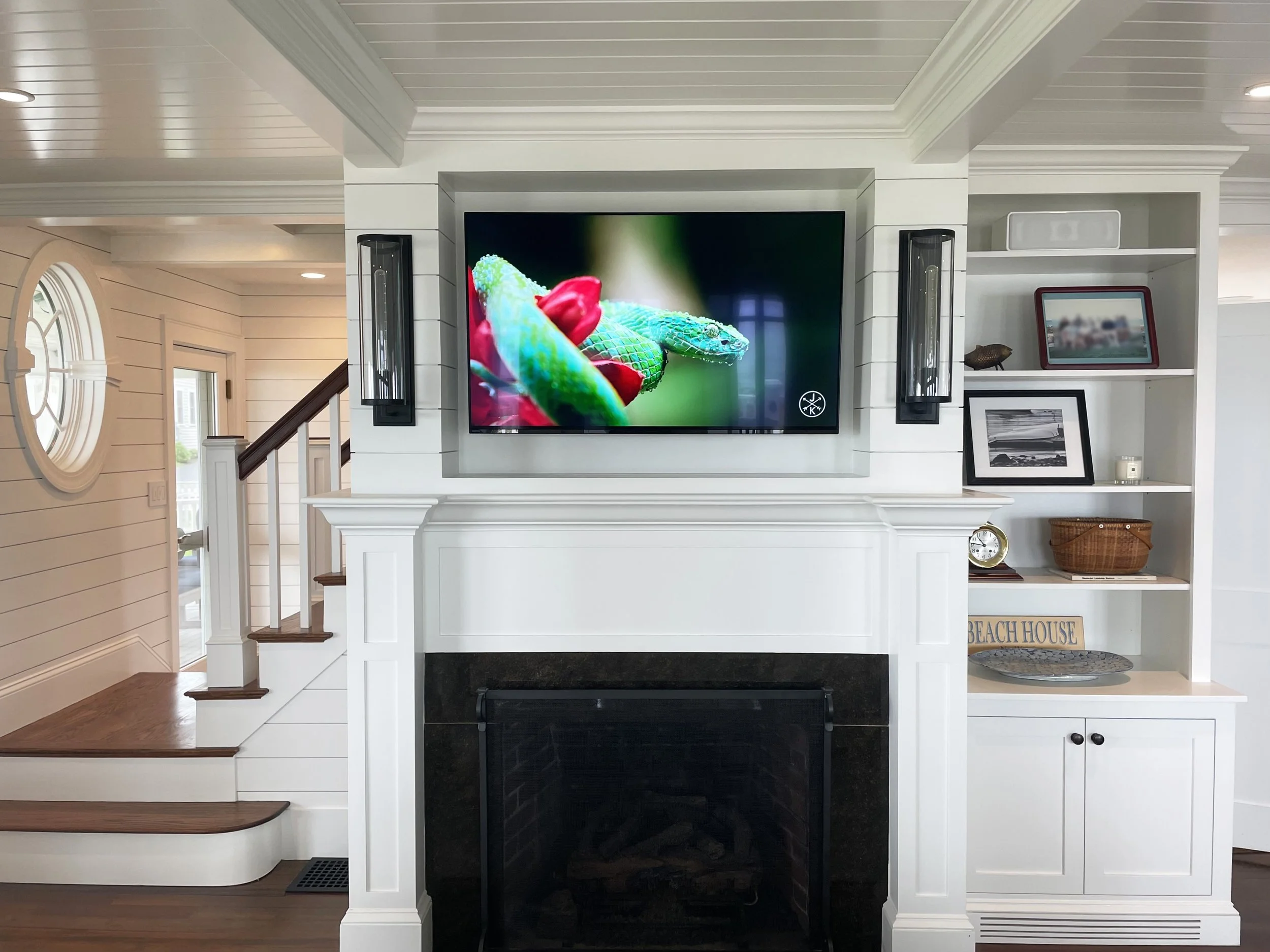 Sony Bravia 7 HDTV install in Scituate, MA