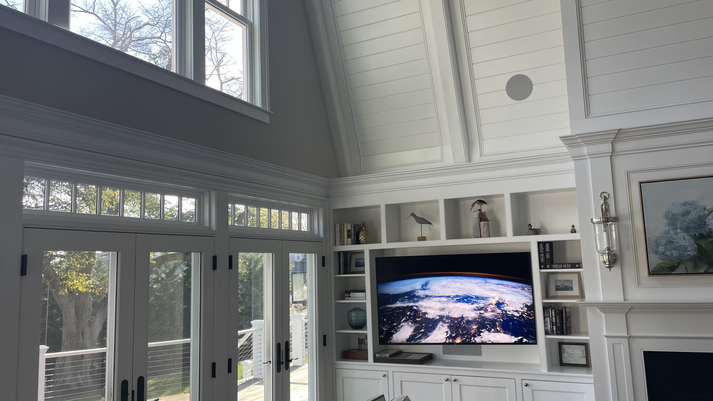 Sony TV on and articulating mount Duxbury, MA