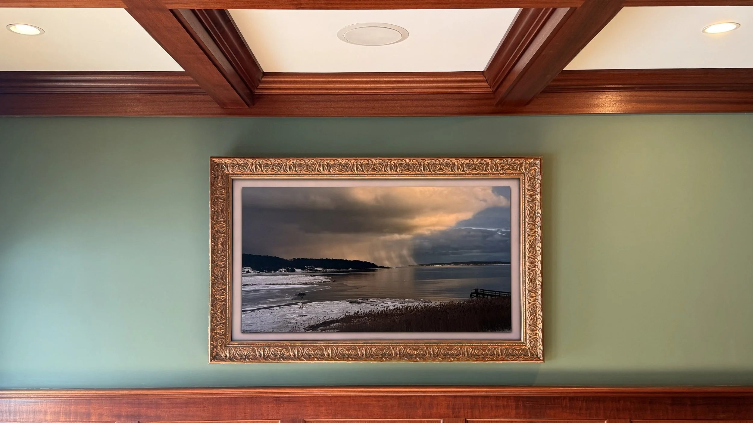 Samsung Frame TV professional install Duxbury, MA