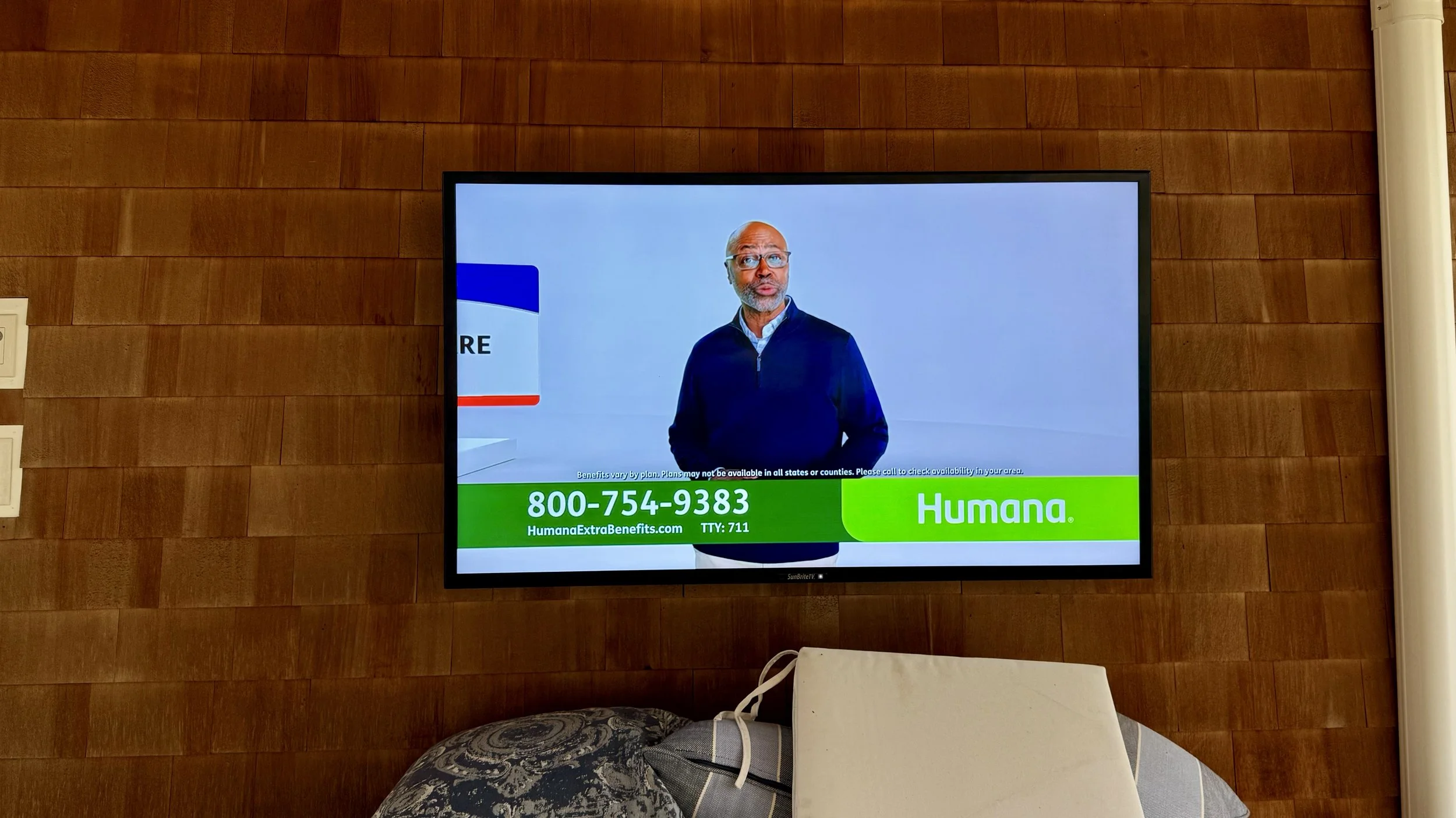 Sunbrite exterior tv, outdoor living, Cohasset, MA