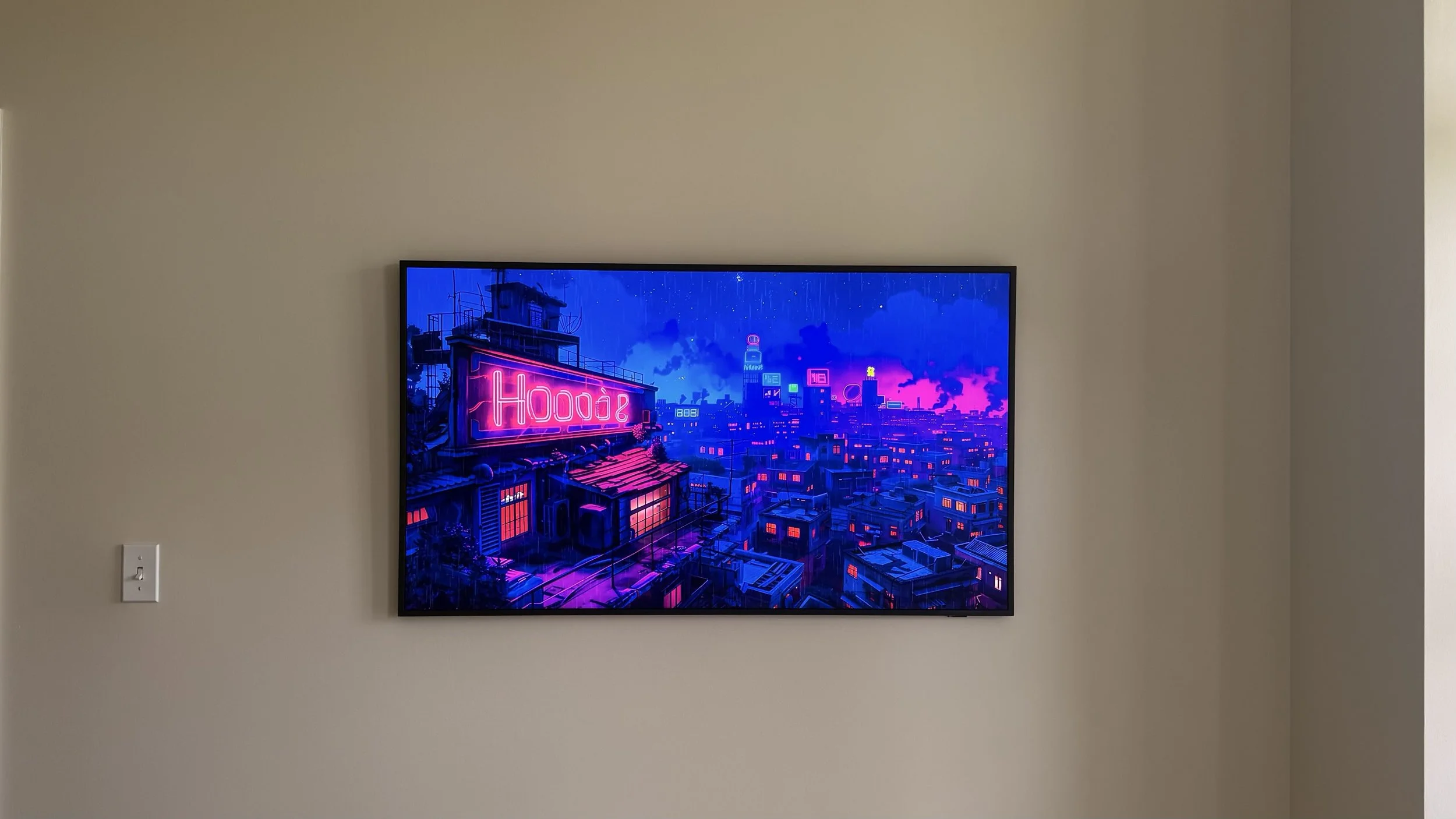 Samsung Frame TV installation. Marshfield, MA