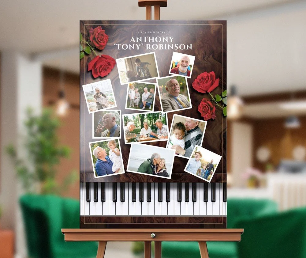 Funeral Memory Board