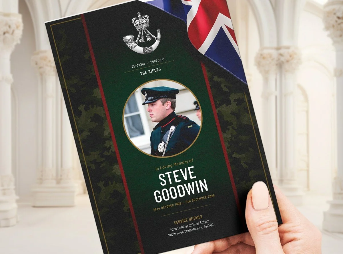 funeral order of service