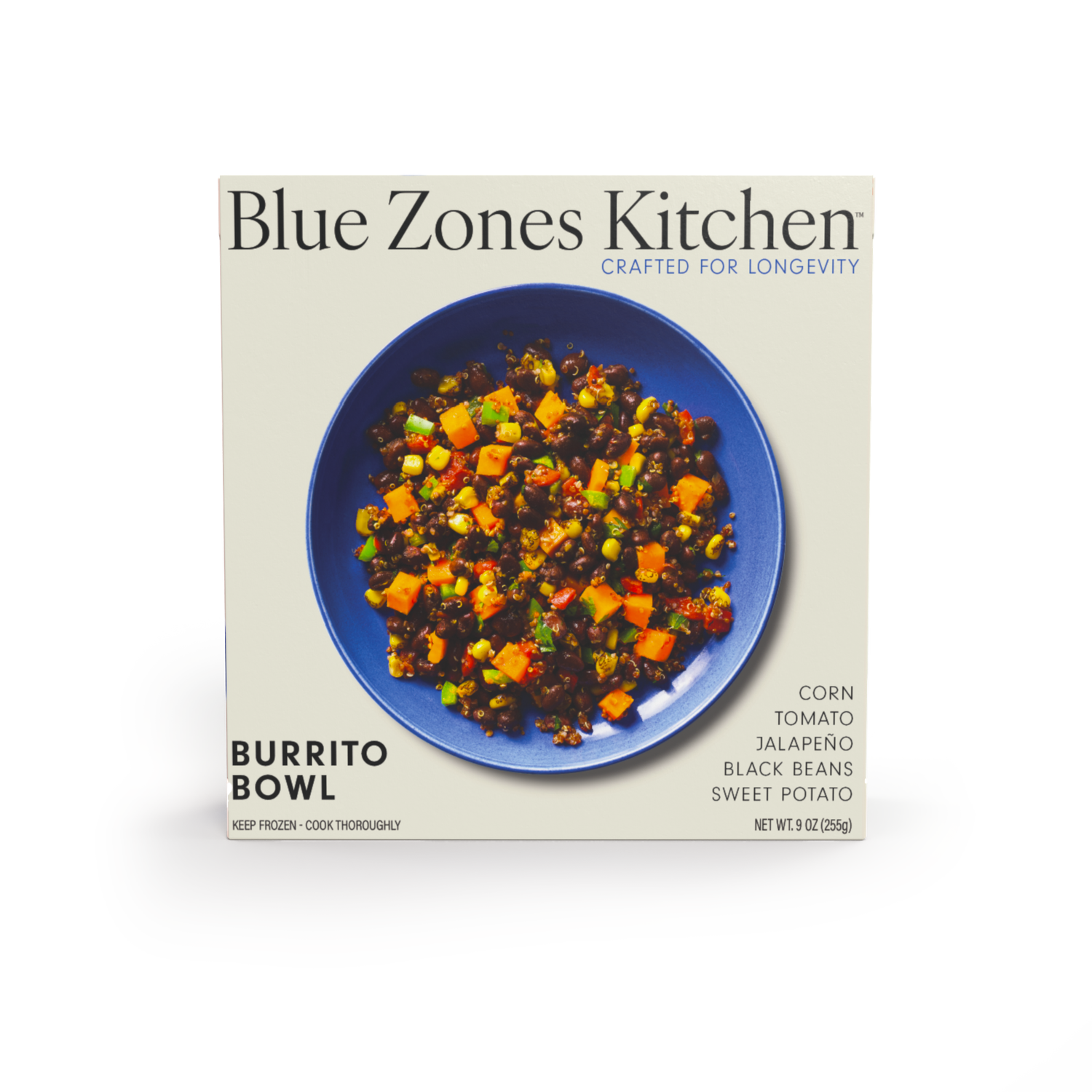 Blue Zones Kitchen Frozen Meal Burrito Bowl — Blue Zones Kitchen