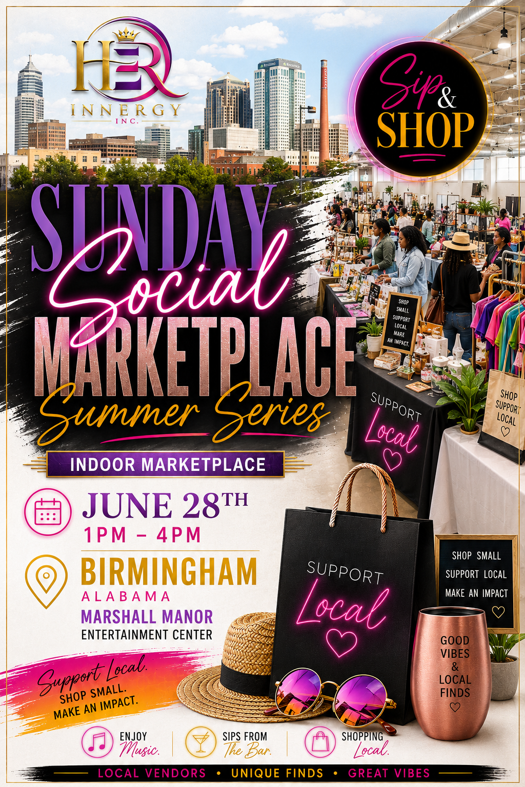 Sunday Social Marketplace Pop Up