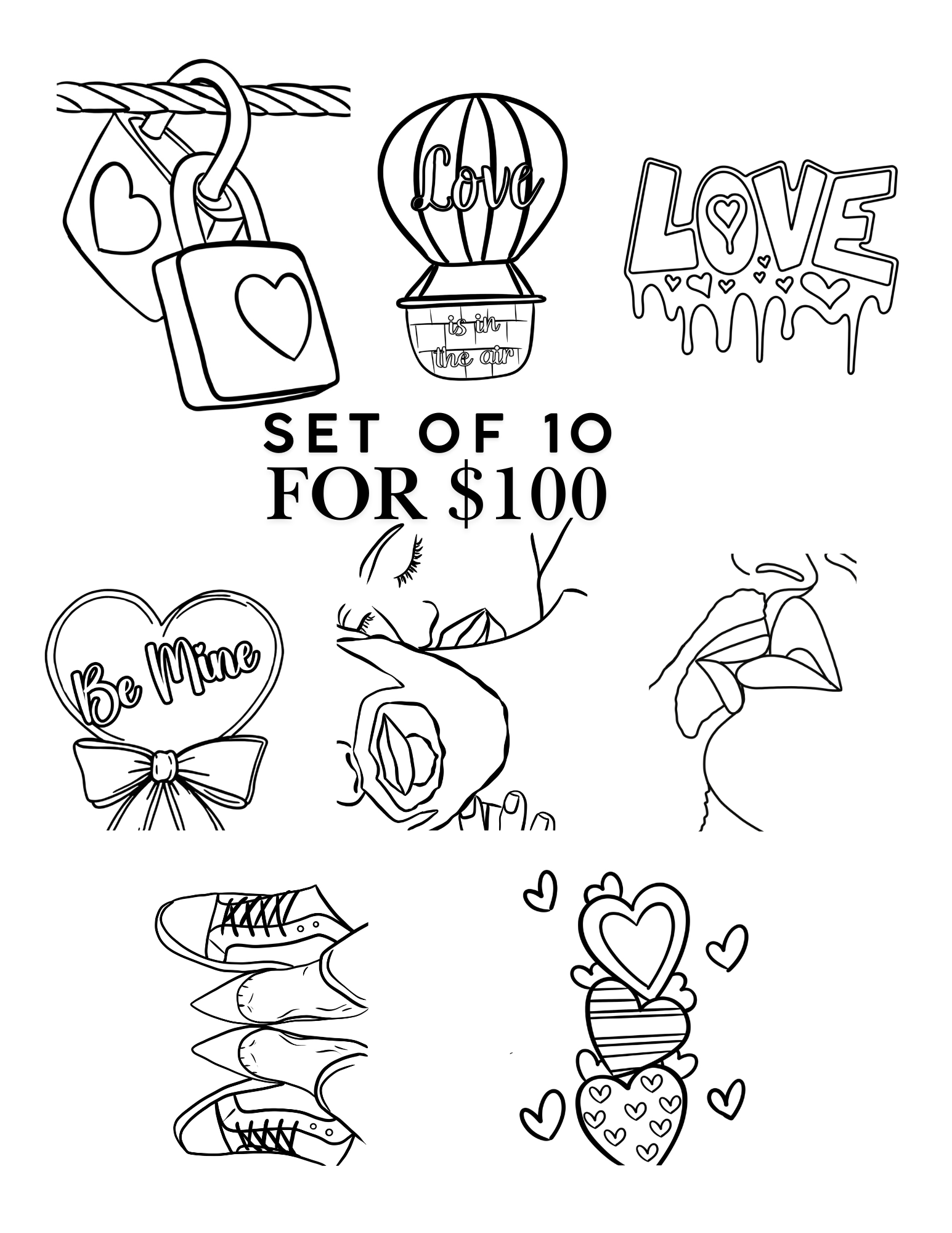 Pack of 10 Party Pack